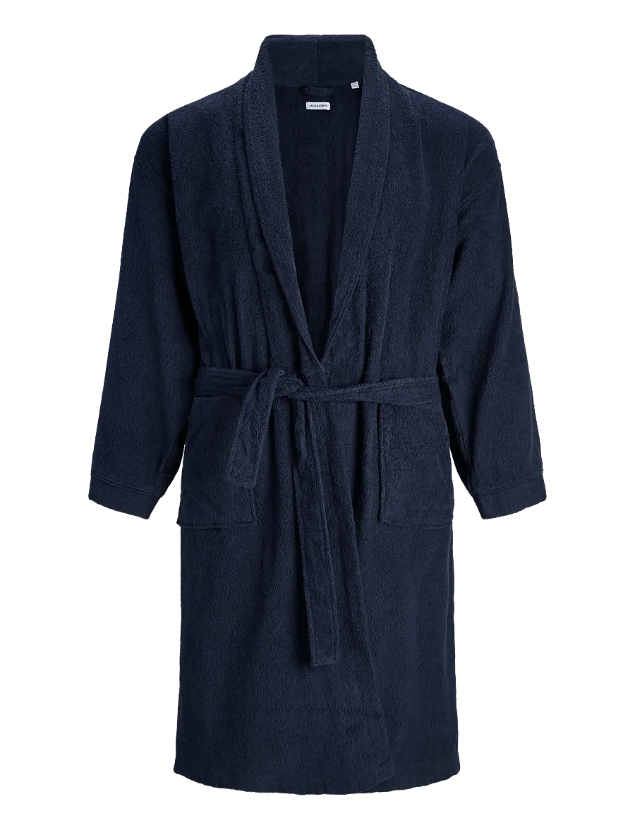 Jack & Jones - JACSOLID BATHROBE - kollektionen - navy blazer - 0