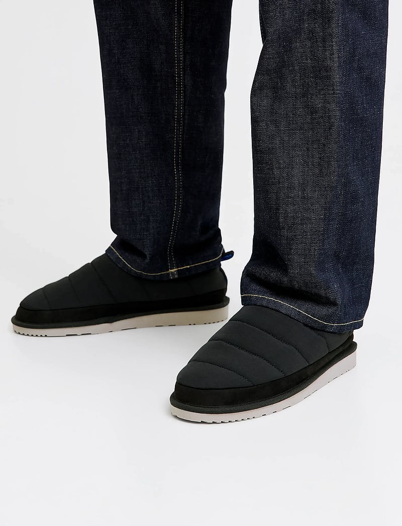 Jack & Jones - JFWPUFF MULE SLIPPER PB - kollektioner - anthracite - 0