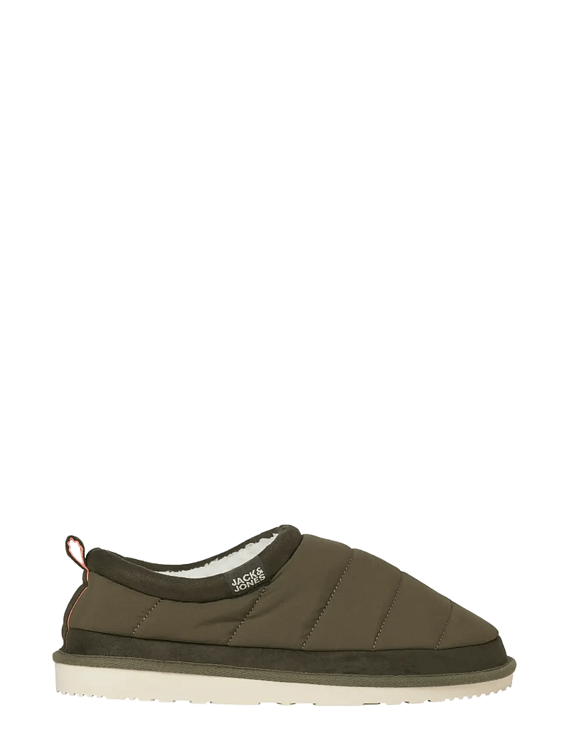 Jack & Jones - JFWPUFF MULE SLIPPER PB - kollektionen - dark olive - 1