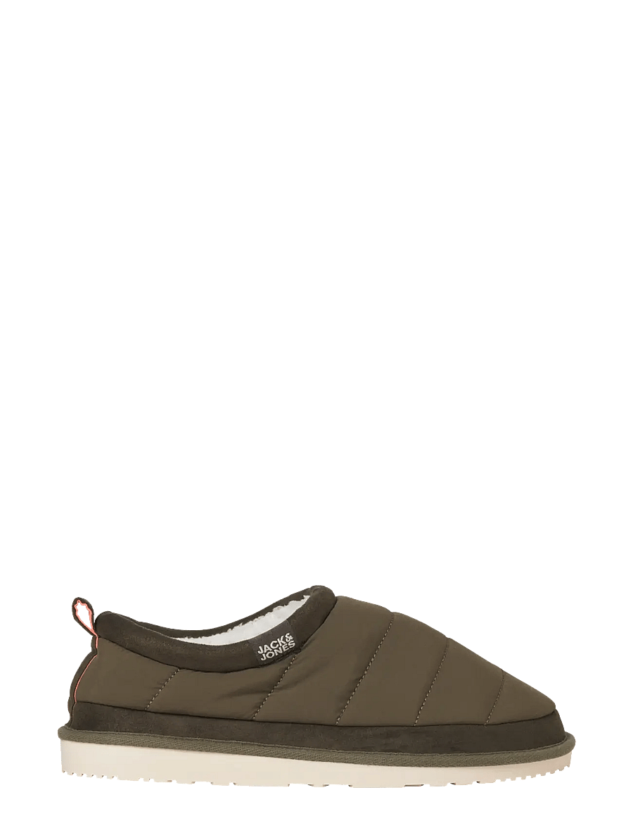 Jack & Jones - JFWPUFF MULE SLIPPER PB - kollektionen - dark olive - 2