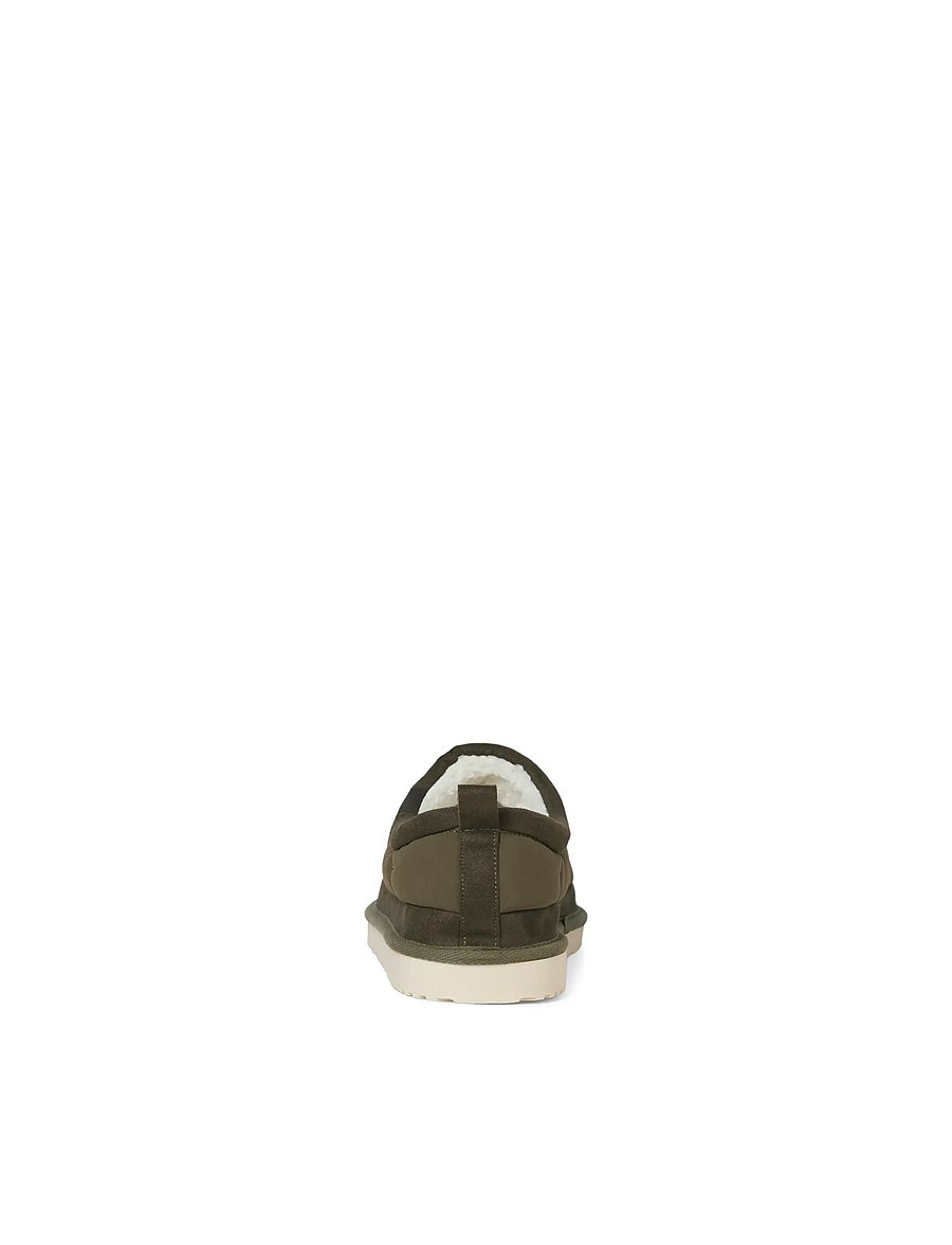 Jack & Jones - JFWPUFF MULE SLIPPER PB - kollektionen - dark olive - 4
