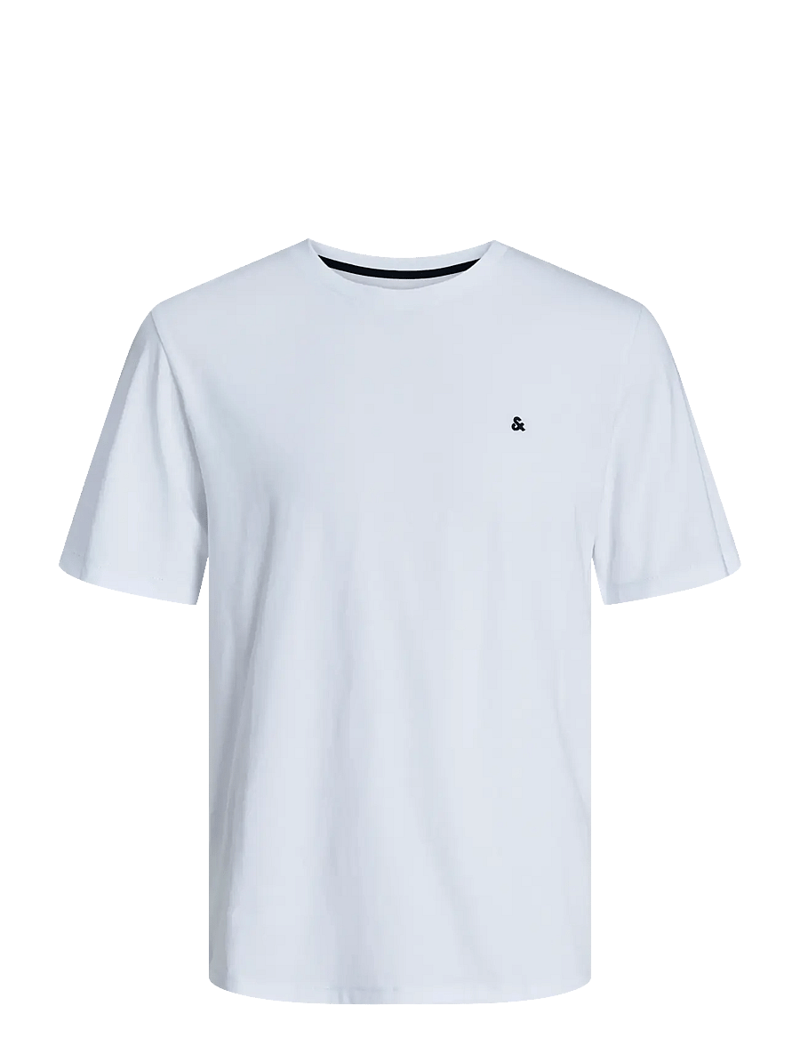 Jack & Jones - JJEPAULOS TEE SS CREW NECK NOOS - kurzärmelige t-shirts - white - 1