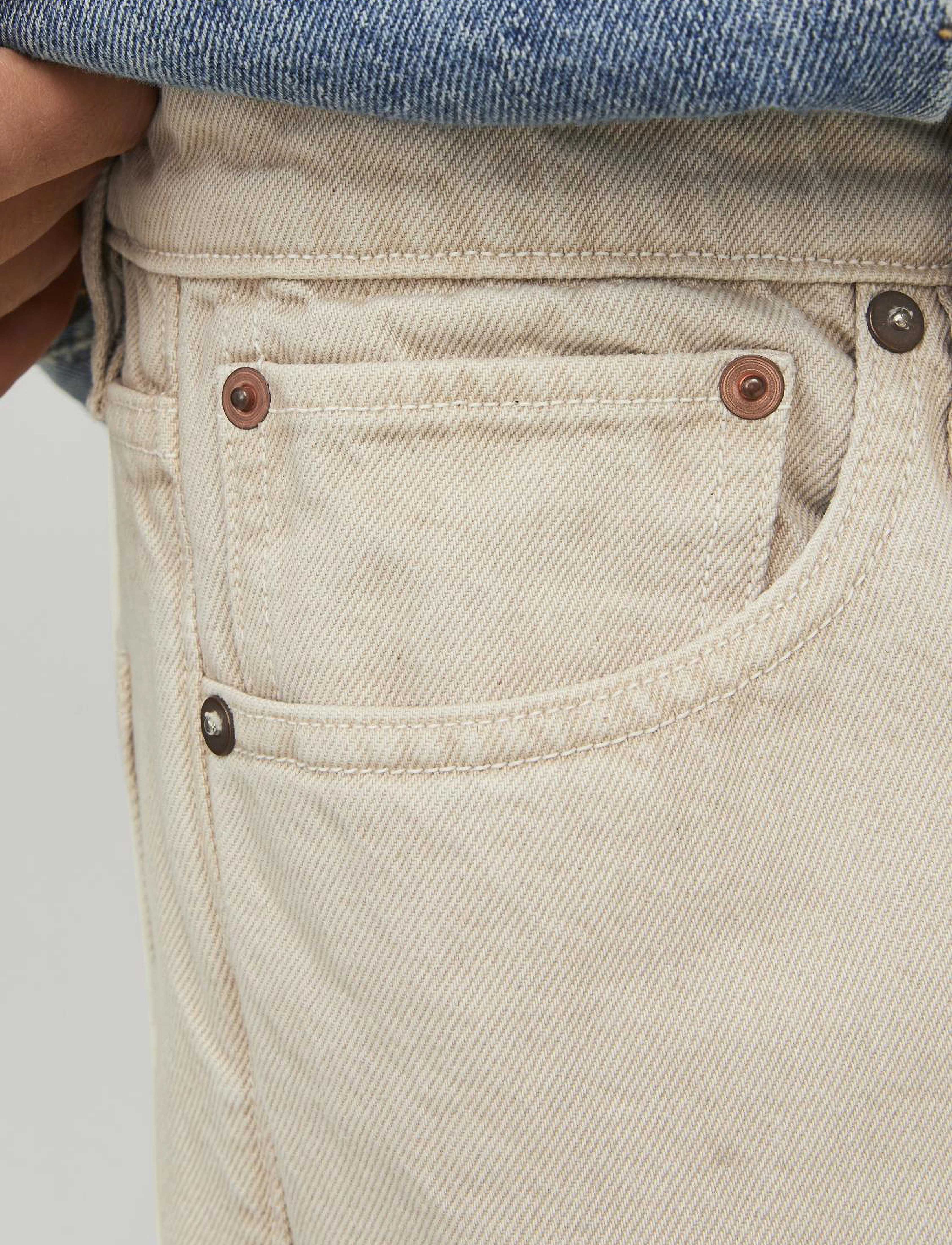 Jack & Jones - JJICHRIS JJCOOPER AM 900 NOOS - regular jeans - moonbeam - 4