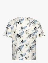 Jack & Jones - JJCHILL AOP TEE SS CREW NECK - die niedrigsten preise - cloud dancer - 1