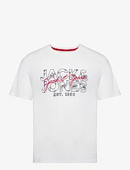 Jack & Jones - JJCHILL SHAPE TEE SS CREW NECK - alhaisimmat hinnat - cloud dancer - 0