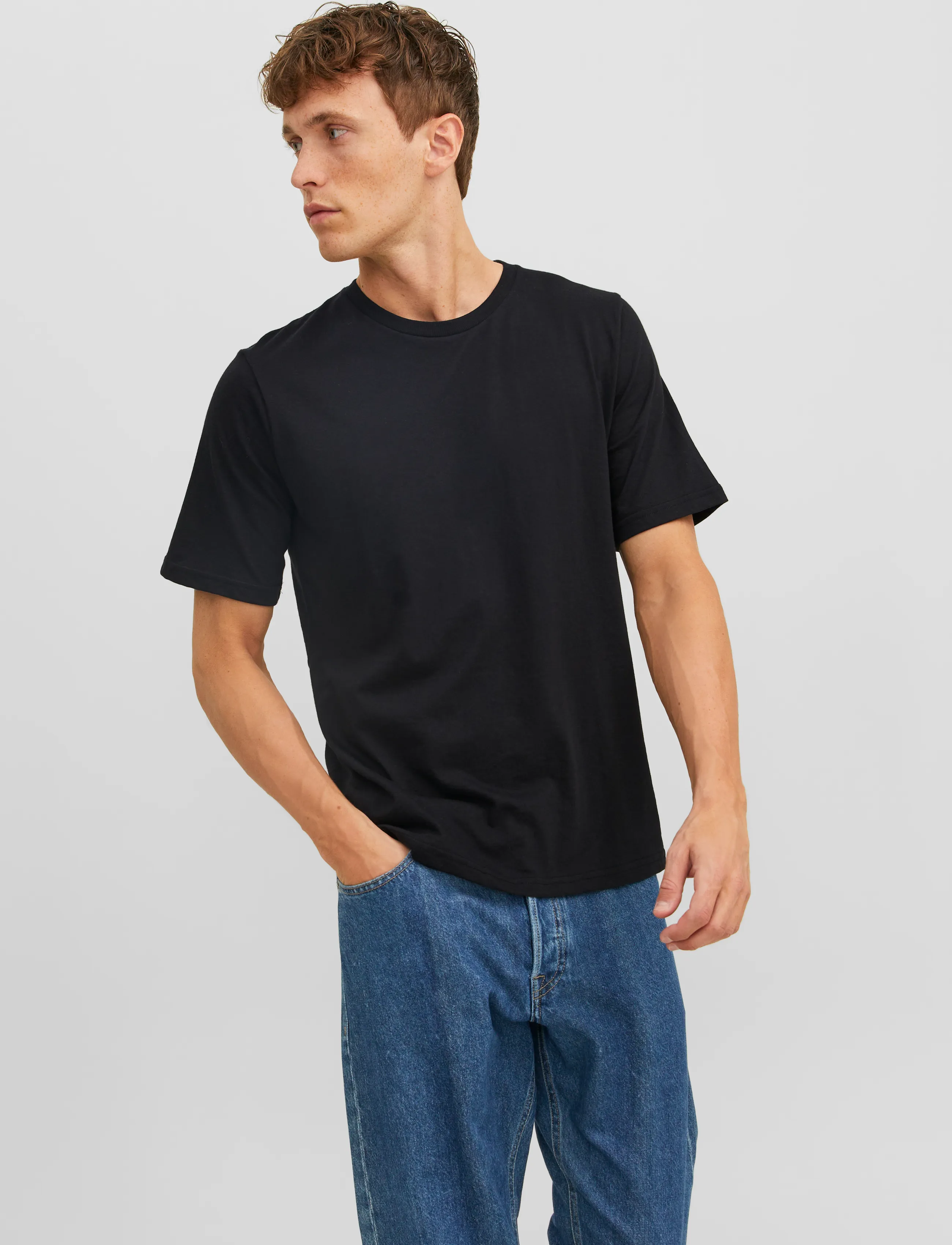 Jack & Jones - JACUNDER TEE CREW NECK 3 PACK NOOS - black - 5