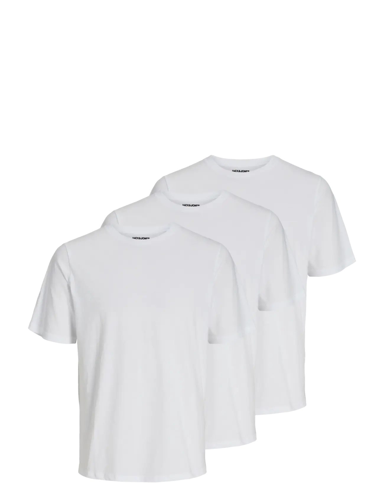 Jack & Jones JACUNDER TEE CREW NECK 3 PACK NOOS - Pyjama - WHITE / white