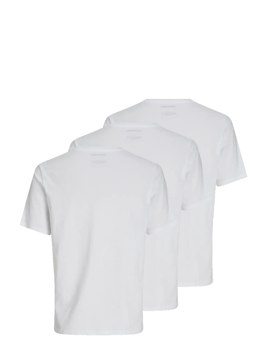 Jack & Jones - JACUNDER TEE CREW NECK 3 PACK NOOS - pyjama tops - white - 2