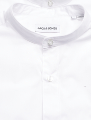 Jack & Jones - JJJOE SHIRT LS MAO 2MP - tavalised t-särgid - white - 2