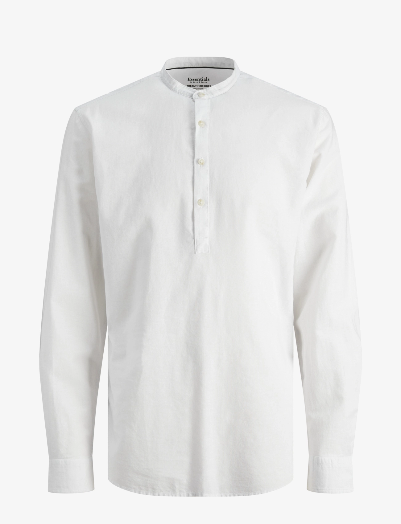 Jack & Jones - JJESUMMER TUNIC LINEN BLEND SHIRT LS SN - white - 1