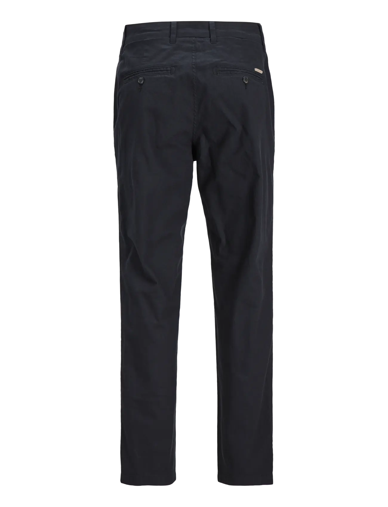 Jack & Jones - JPSTACE SUMMER LINEN BLEND CHINO PANT SN - hørbukser - black - 2
