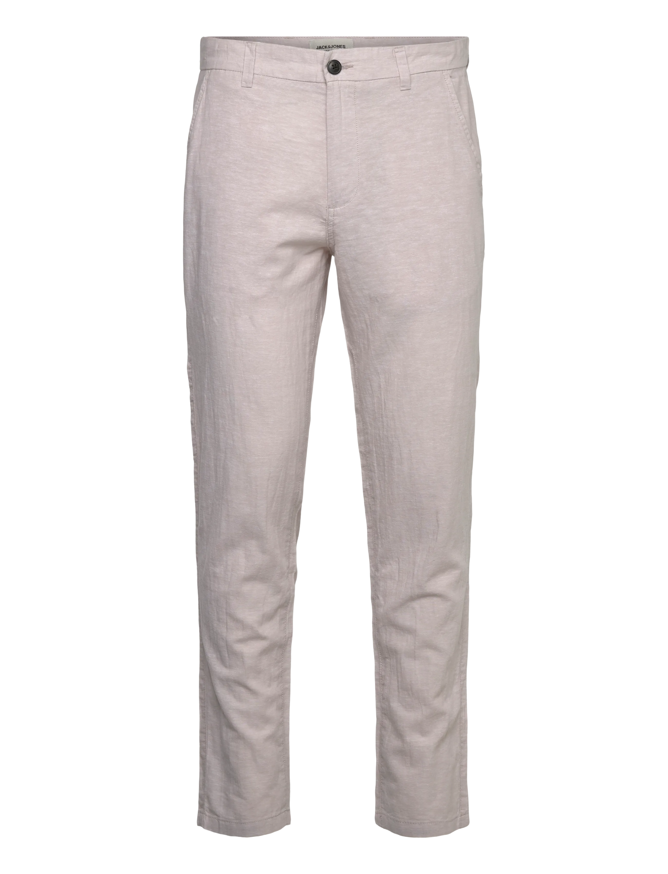 Jack & Jones JPSTACE SUMMER LINEN BLEND CHINO PANT SN - Linased püksid - CROCKERY / cream