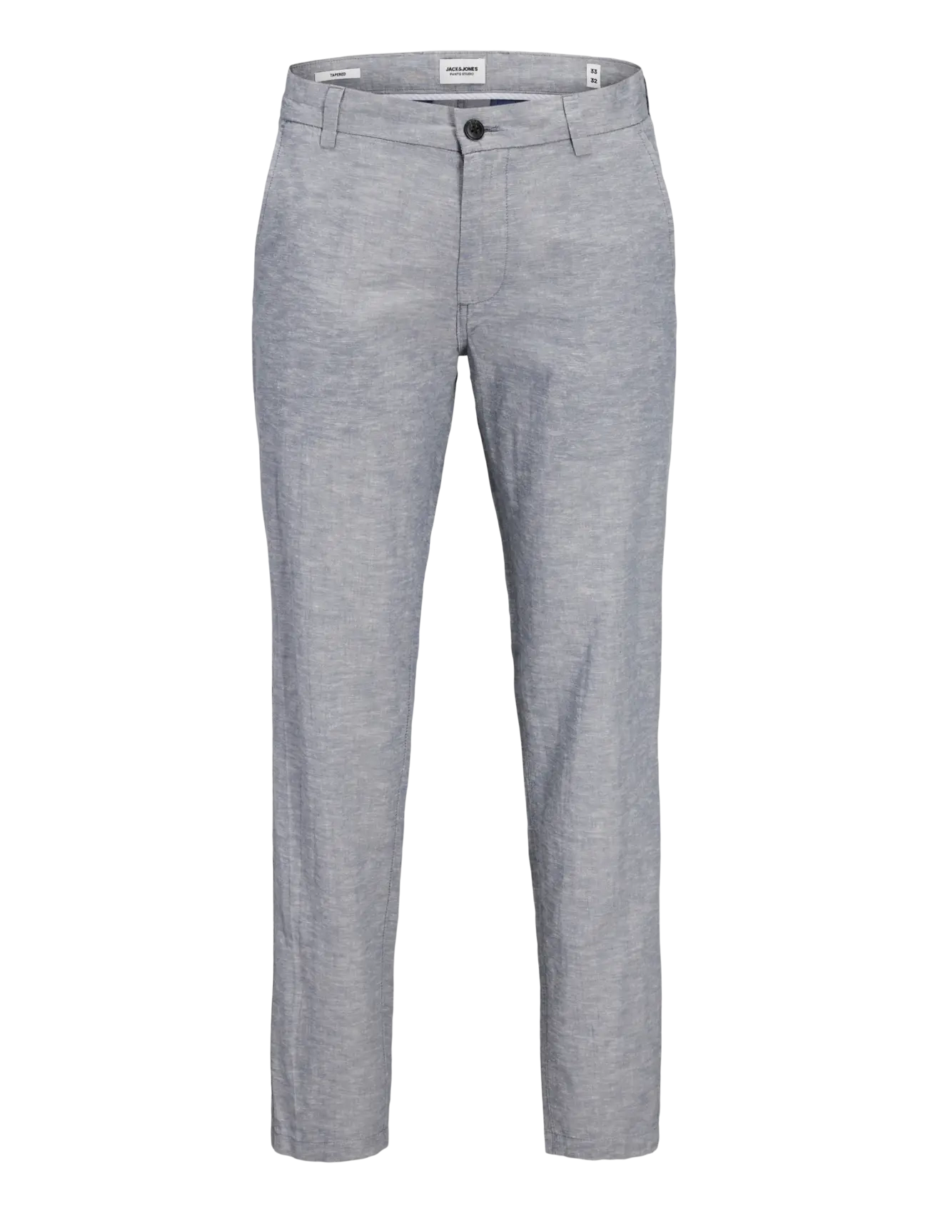 Jack & Jones JPSTACE SUMMER LINEN BLEND CHINO PANT SN - Bukser - FADED DENIM / blue