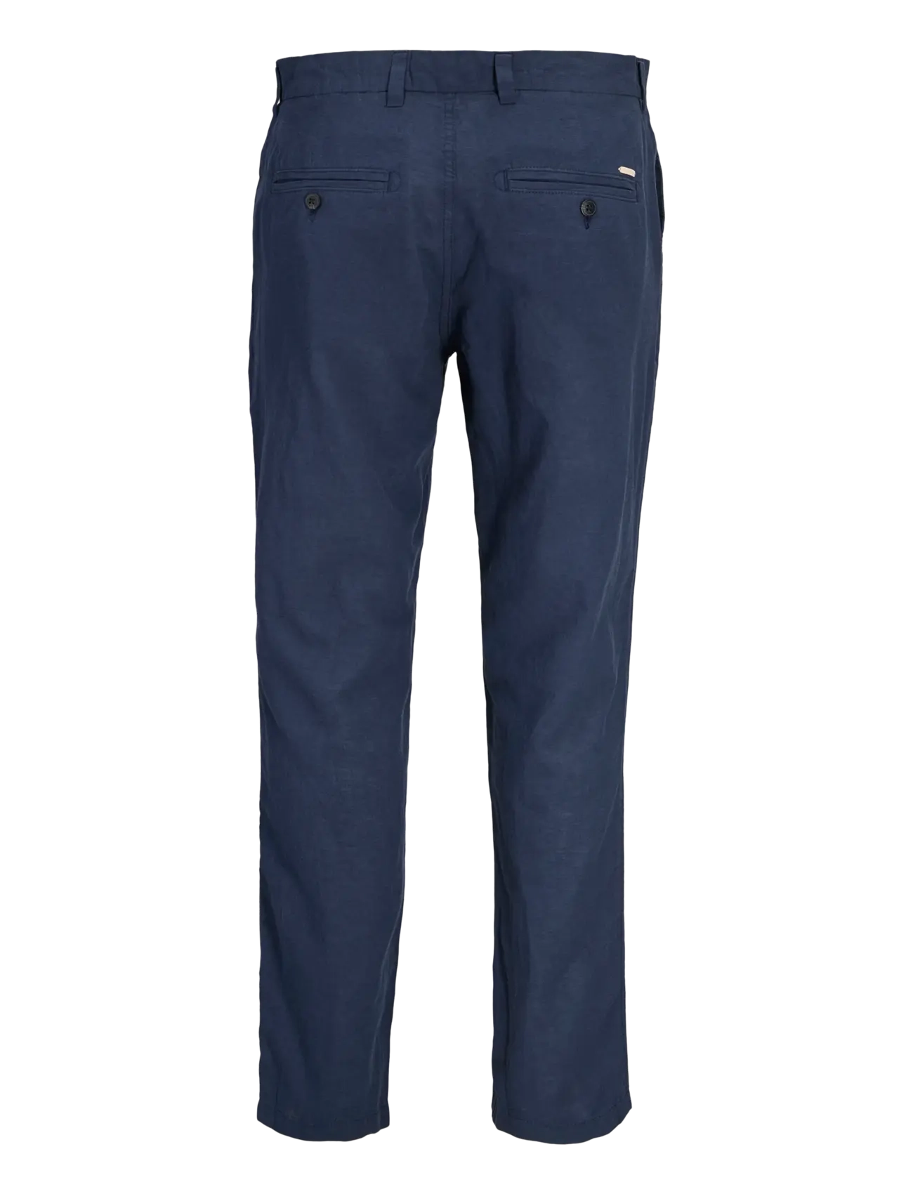 Jack & Jones - JPSTACE SUMMER LINEN BLEND CHINO PANT SN - hørbukser - navy blazer - 2