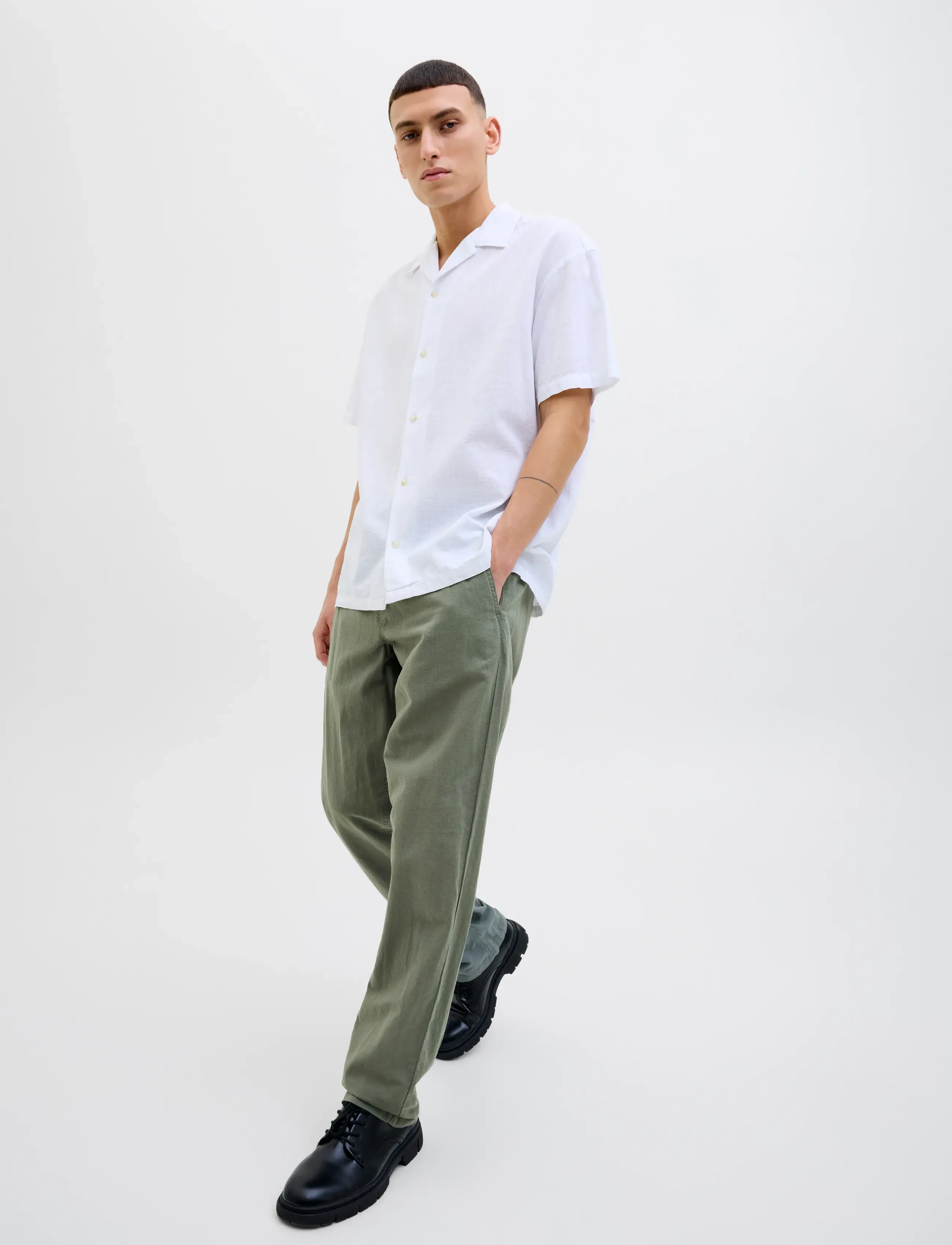 JACK & JONES Jpstkane Summer Linen Blend Jogger Sn mjukisbyxor herr – bild 5