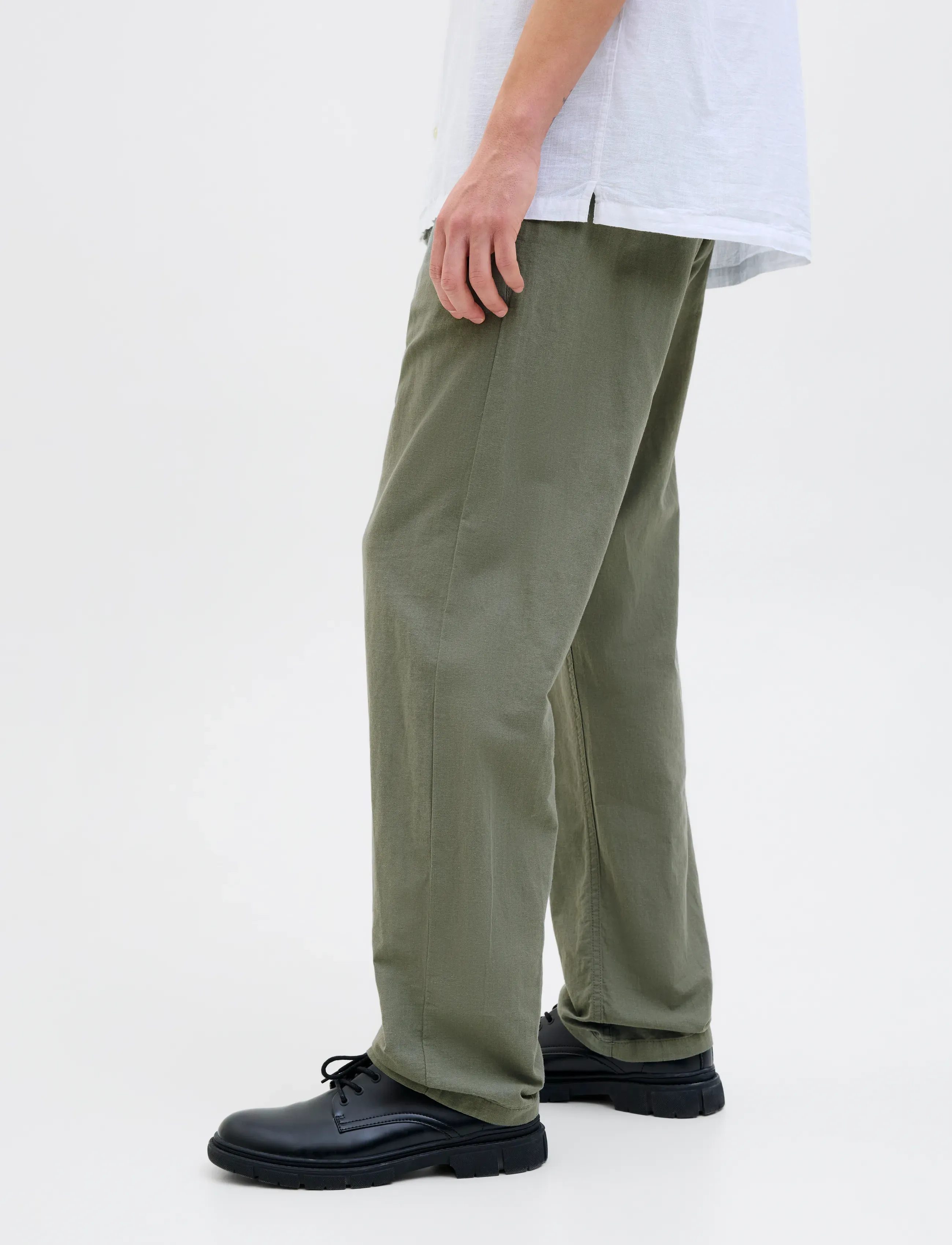 JACK & JONES Jpstkane Summer Linen Blend Jogger Sn mjukisbyxor herr – bild 6