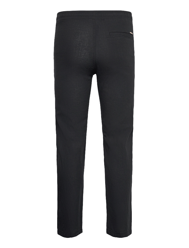 Jack & Jones - JPSTKANE SUMMER LINEN BLEND JOGGER SN - linased püksid - black - 2