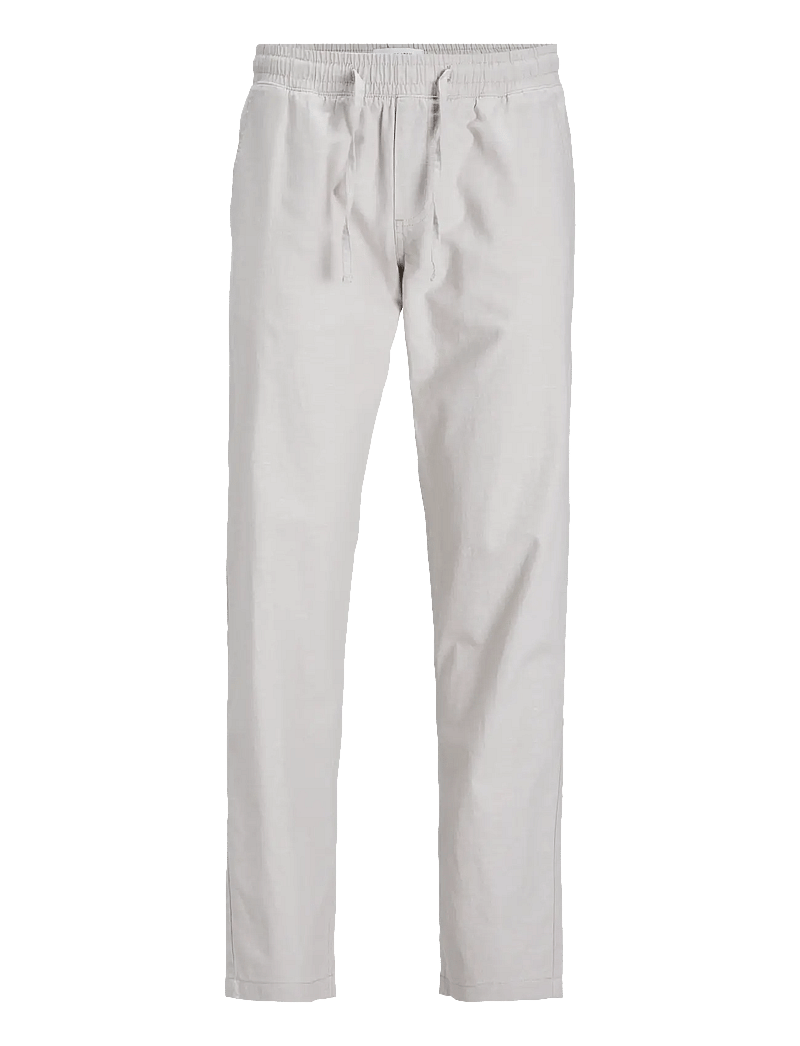Jack & Jones - JPSTKANE SUMMER LINEN BLEND JOGGER SN - linen trousers - crockery - 1