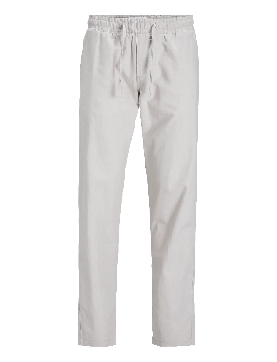 Jack & Jones - JPSTKANE SUMMER LINEN BLEND JOGGER SN - pantalons en lin - crockery - 1