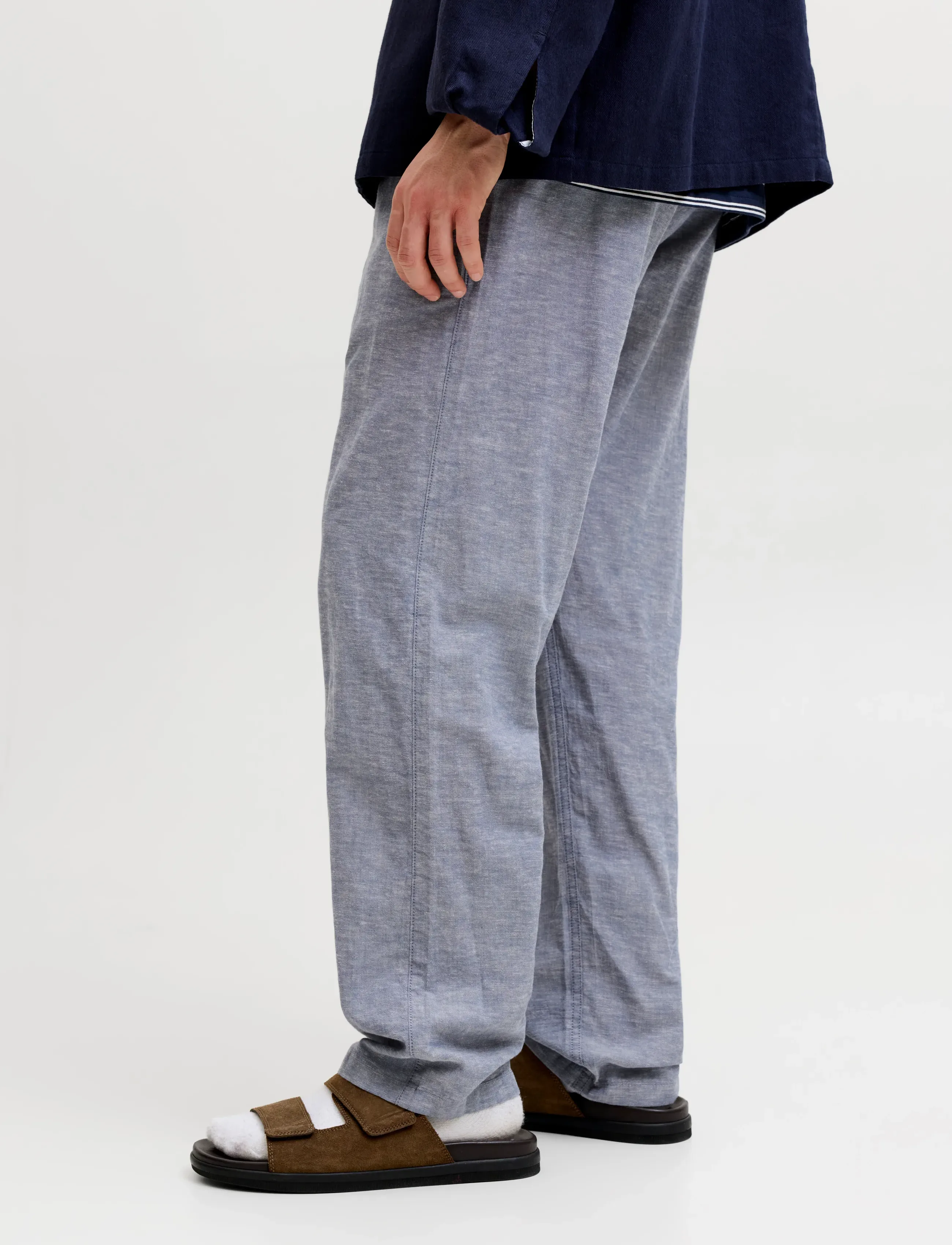JACK & JONES Jpstkane Summer Linen Blend Jogger Sn mjukisbyxor herr – bild 6