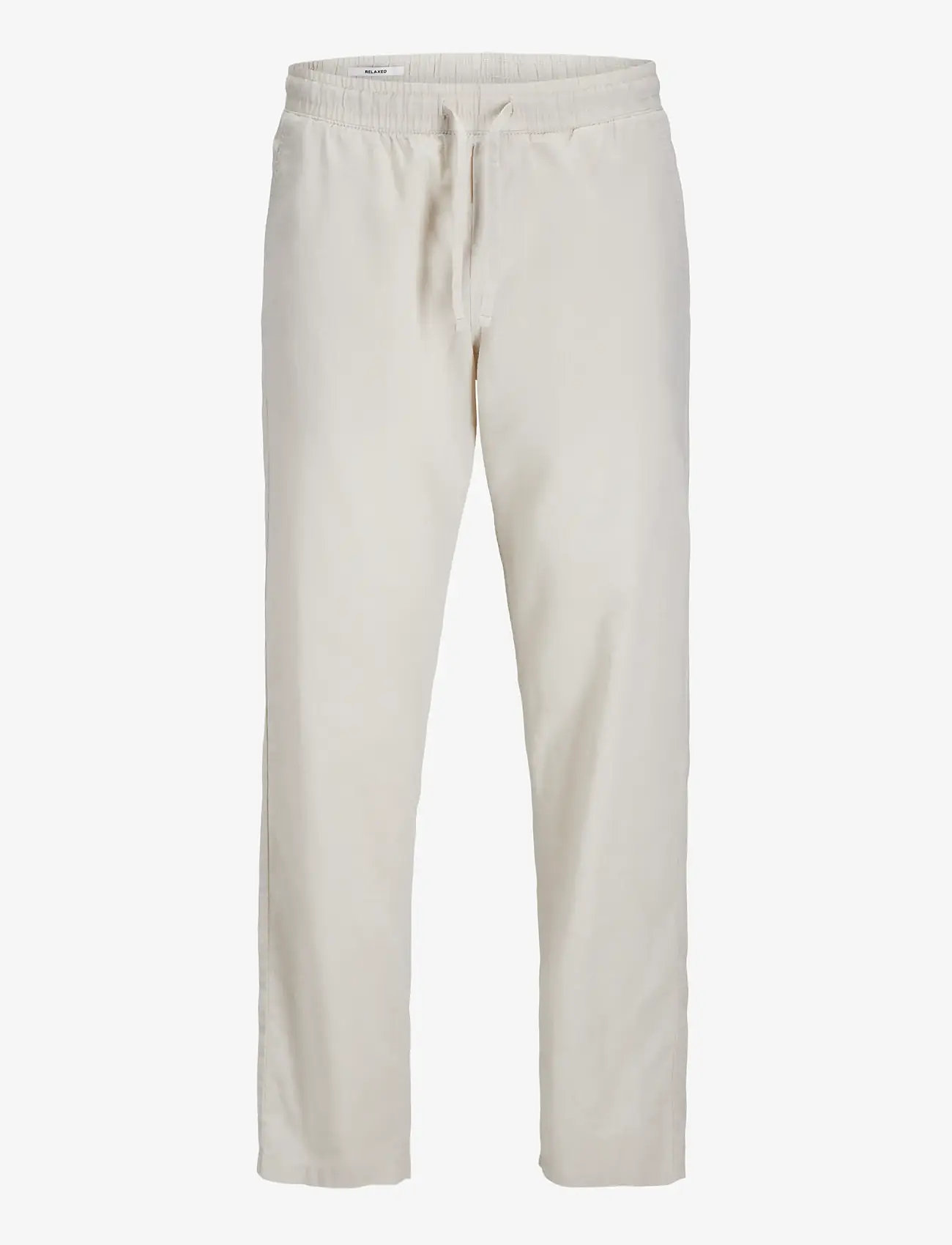 Jack & Jones - JPSTKANE SUMMER LINEN BLEND JOGGER SN - hørbukser - feather gray - 1