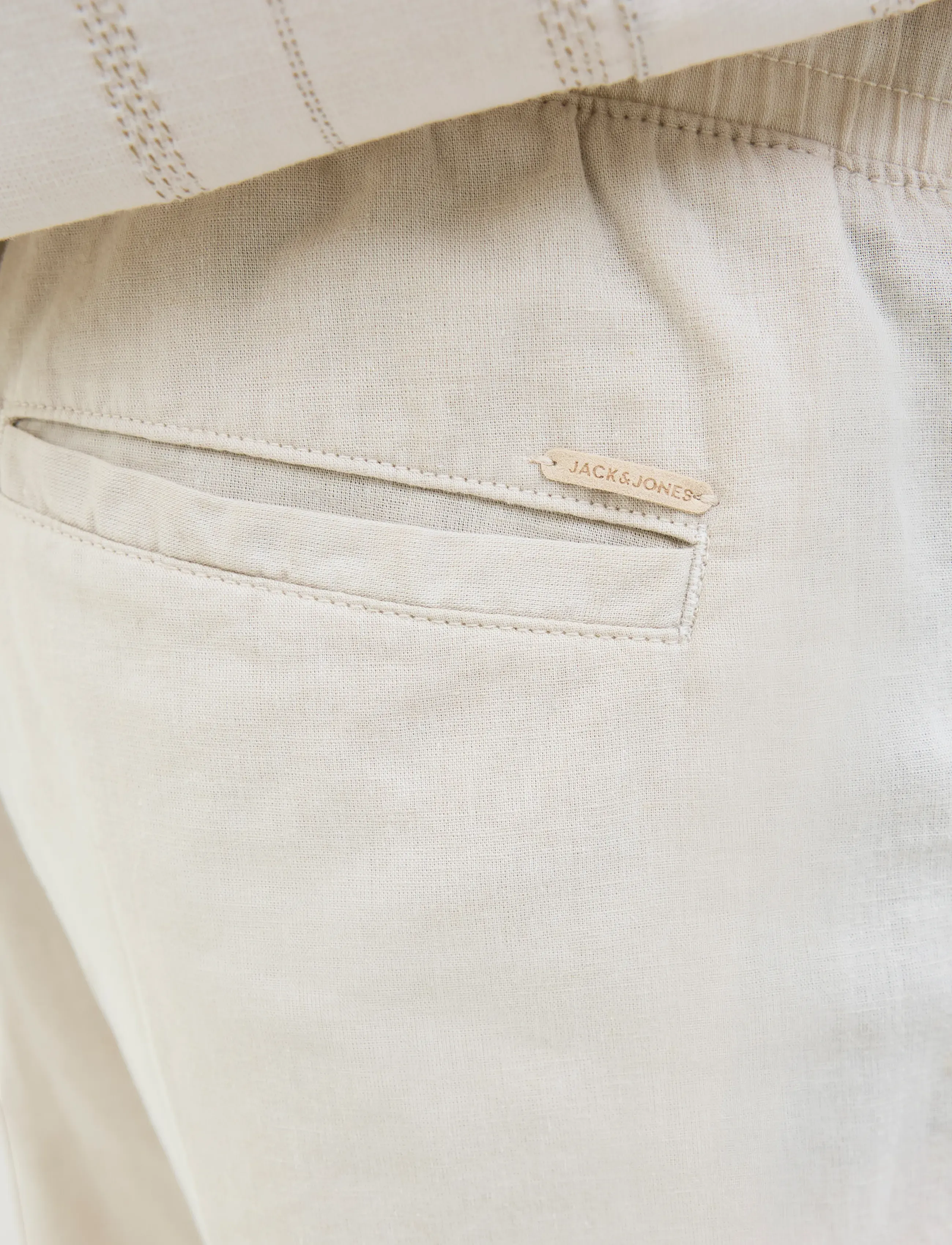 JACK & JONES Jpstkane Summer Linen Blend Jogger Sn mjukisbyxor herr – bild 6