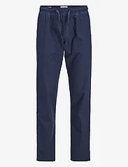 Jack & Jones - JPSTKANE JJSUMMER LINEN BLEND JOGGER SN - casual trousers - navy blazer - 0