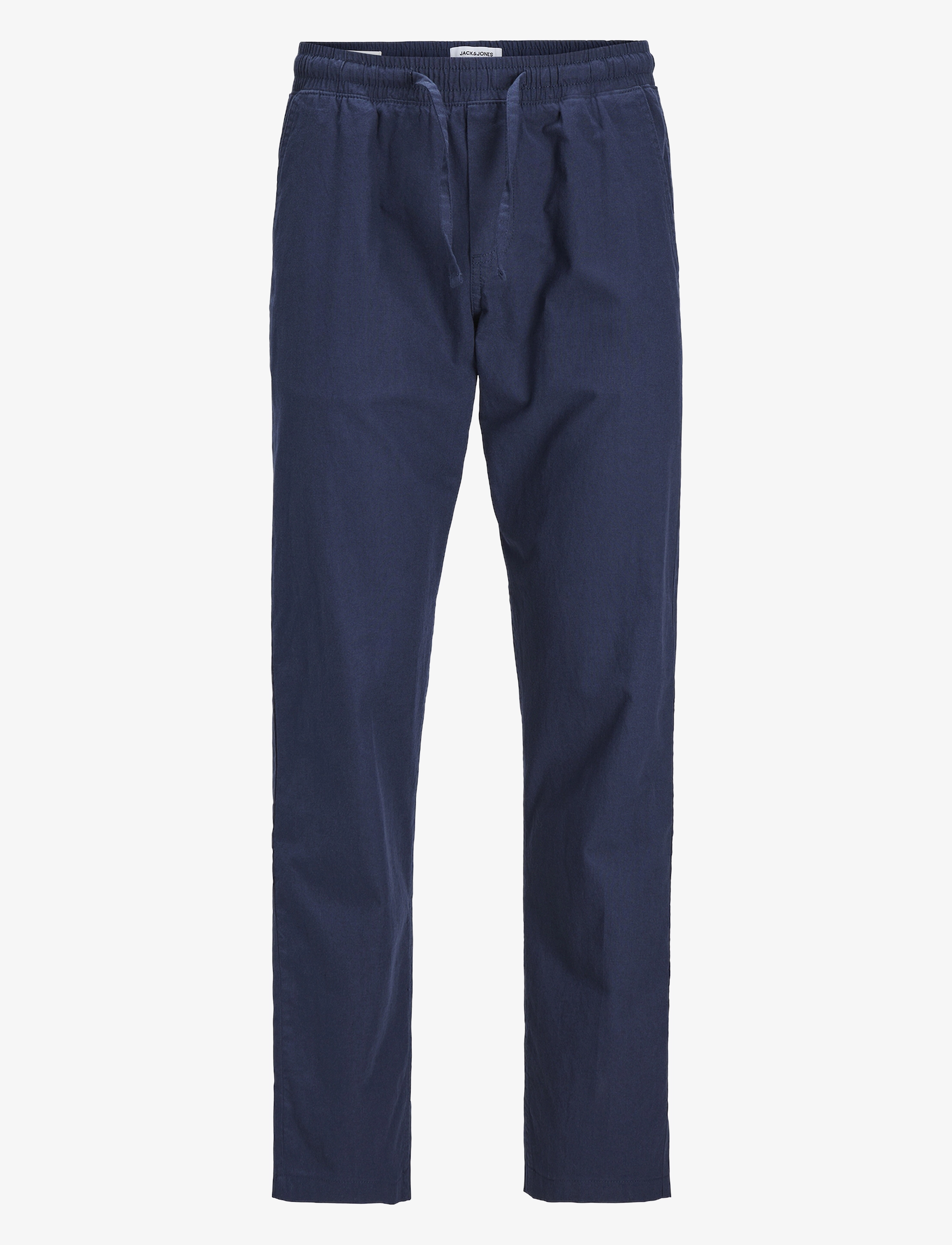 Jack & Jones JPSTKANE SUMMER LINEN BLEND JOGGER SN - Hørbukser - NAVY BLAZER / navy