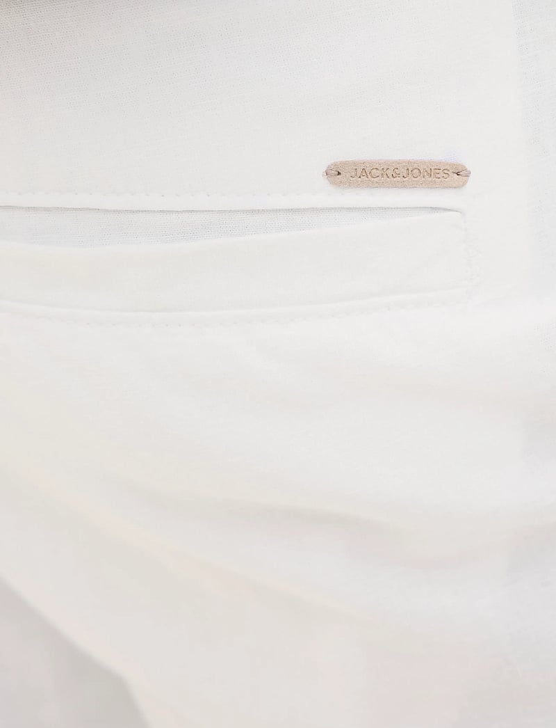 Jack & Jones - JPSTKANE SUMMER LINEN BLEND JOGGER SN - linased püksid - white - 5