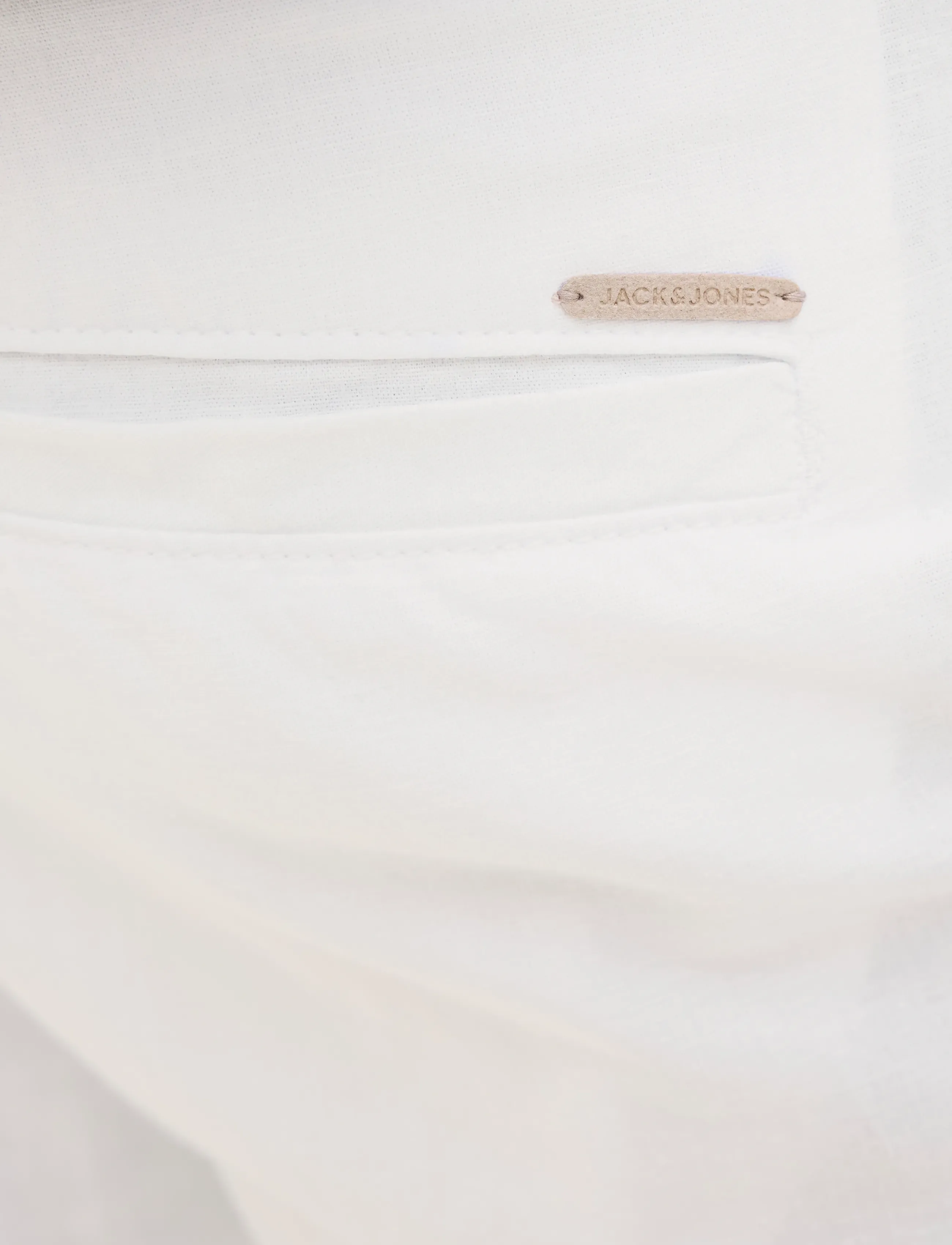 Jack & Jones - JPSTKANE SUMMER LINEN BLEND JOGGER SN - hørbukser - white - 5