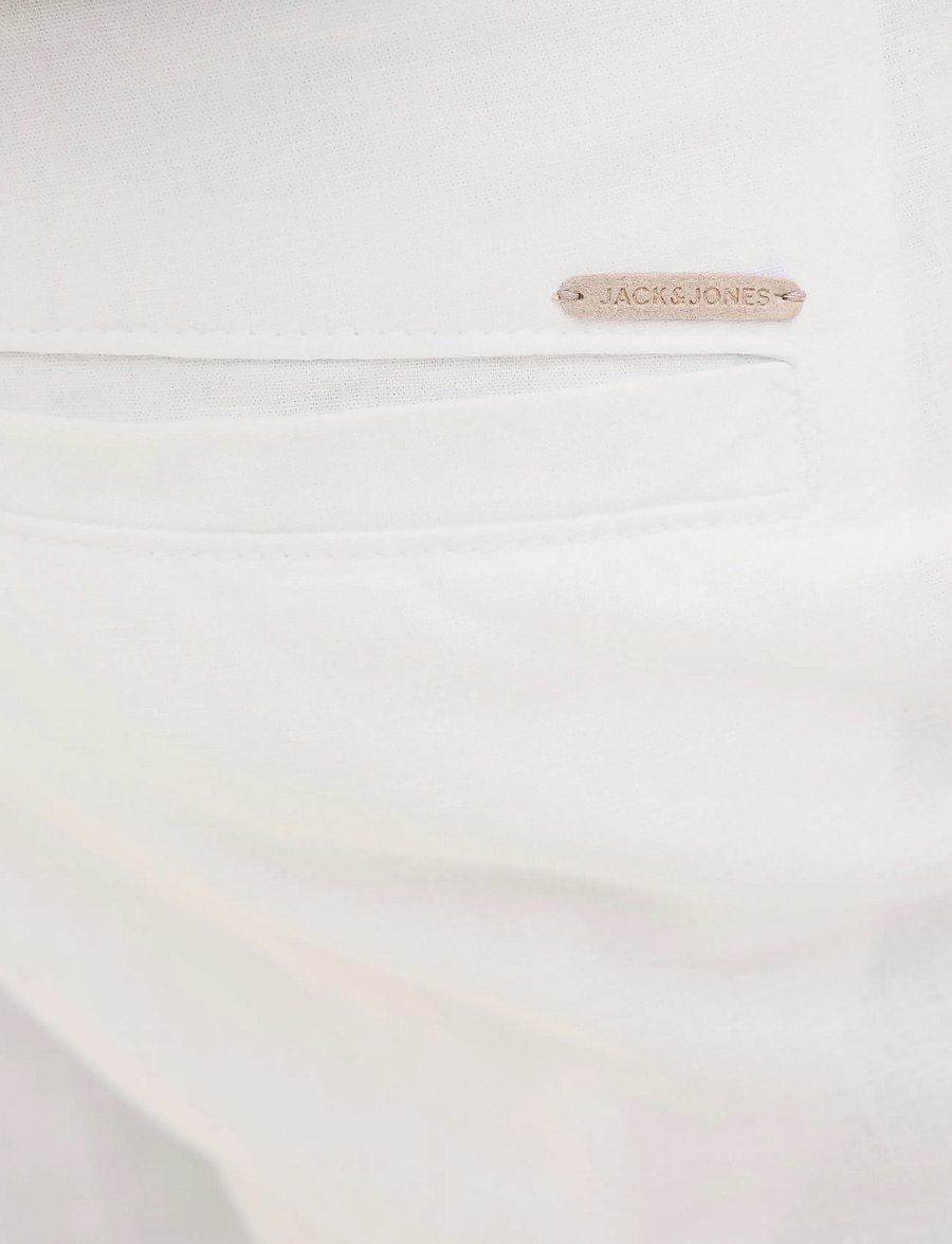 Jack & Jones - JPSTKANE SUMMER LINEN BLEND JOGGER SN - hörbuxur - white - 5