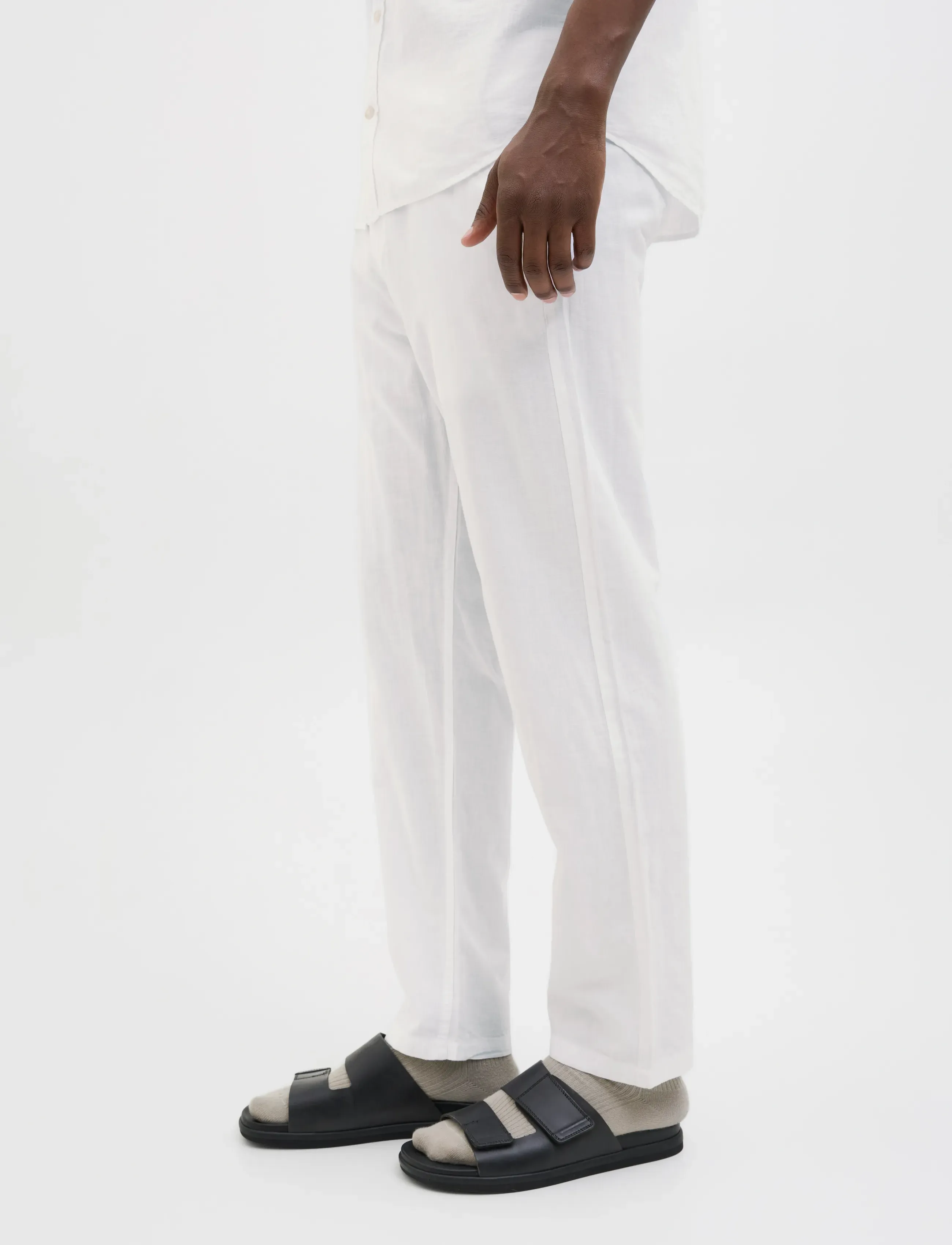 JACK & JONES Jpstkane Summer Linen Blend Jogger Sn mjukisbyxor herr – bild 6