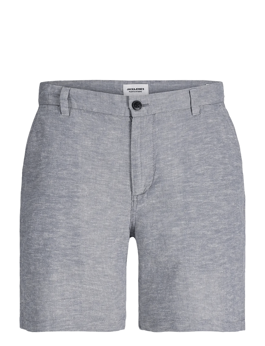 Jack & Jones - JPSTACE SUMMER LINEN BLEND SHORT REG SN - leinen-shorts - faded denim - 1