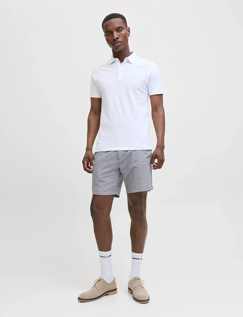 Jack & Jones - JPSTACE SUMMER LINEN BLEND SHORT REG SN - linneshorts - faded denim - 4