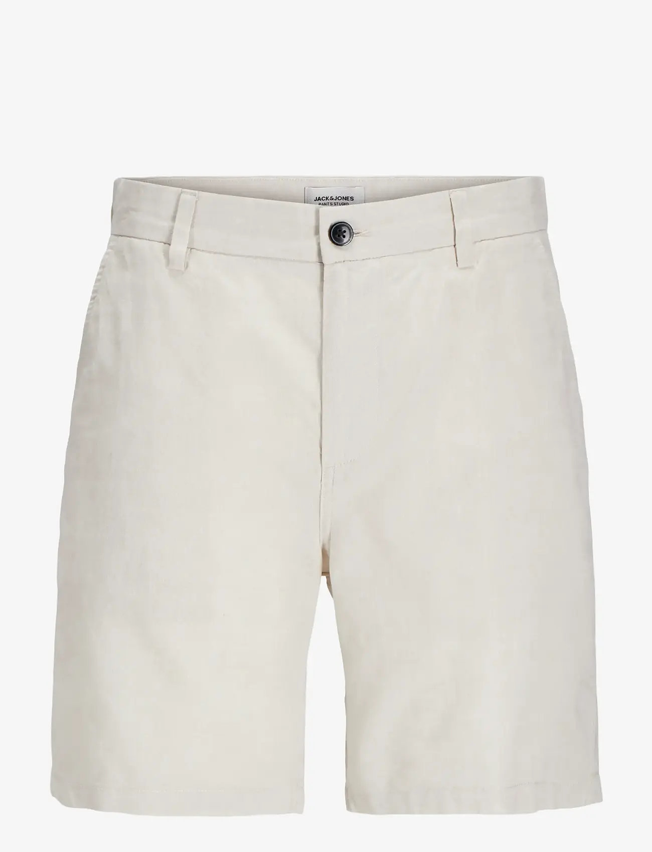 Jack & Jones - JPSTACE SUMMER LINEN BLEND SHORT REG SN - hørshorts - feather gray - 1