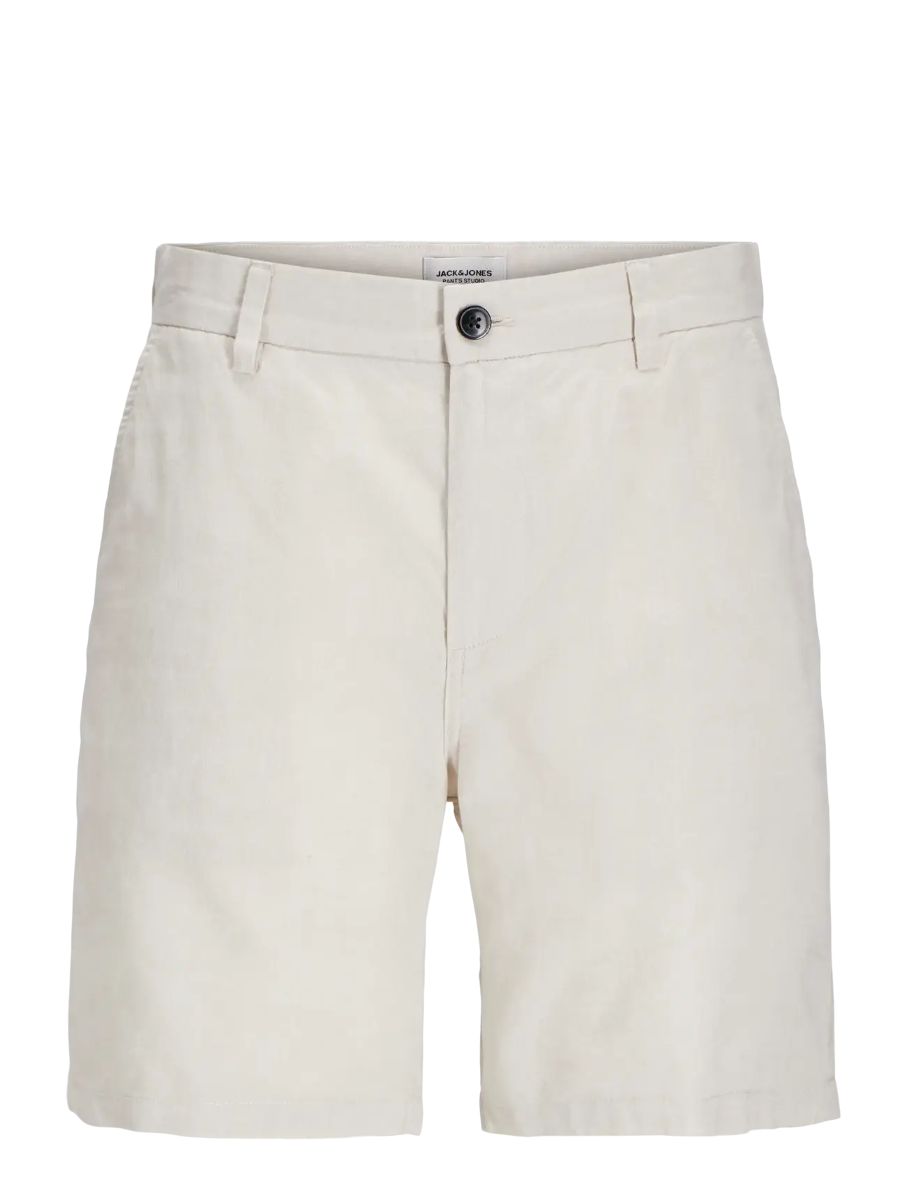 Jack & Jones JPSTACE SUMMER LINEN BLEND SHORT REG SN - Winter deals - FEATHER GRAY / black