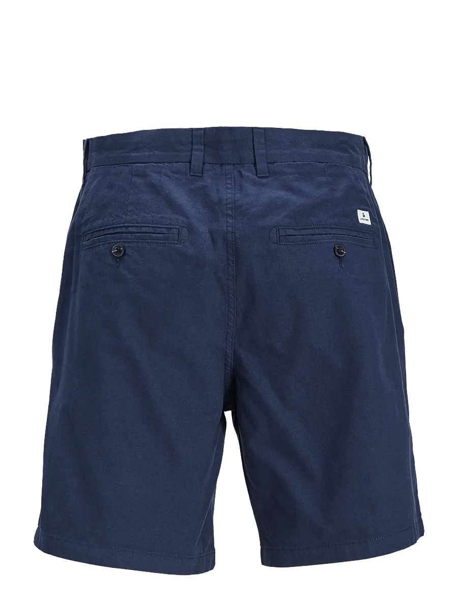 Jack & Jones - JPSTACE SUMMER LINEN BLEND SHORT REG SN - pellavashortsit - navy blazer - 2