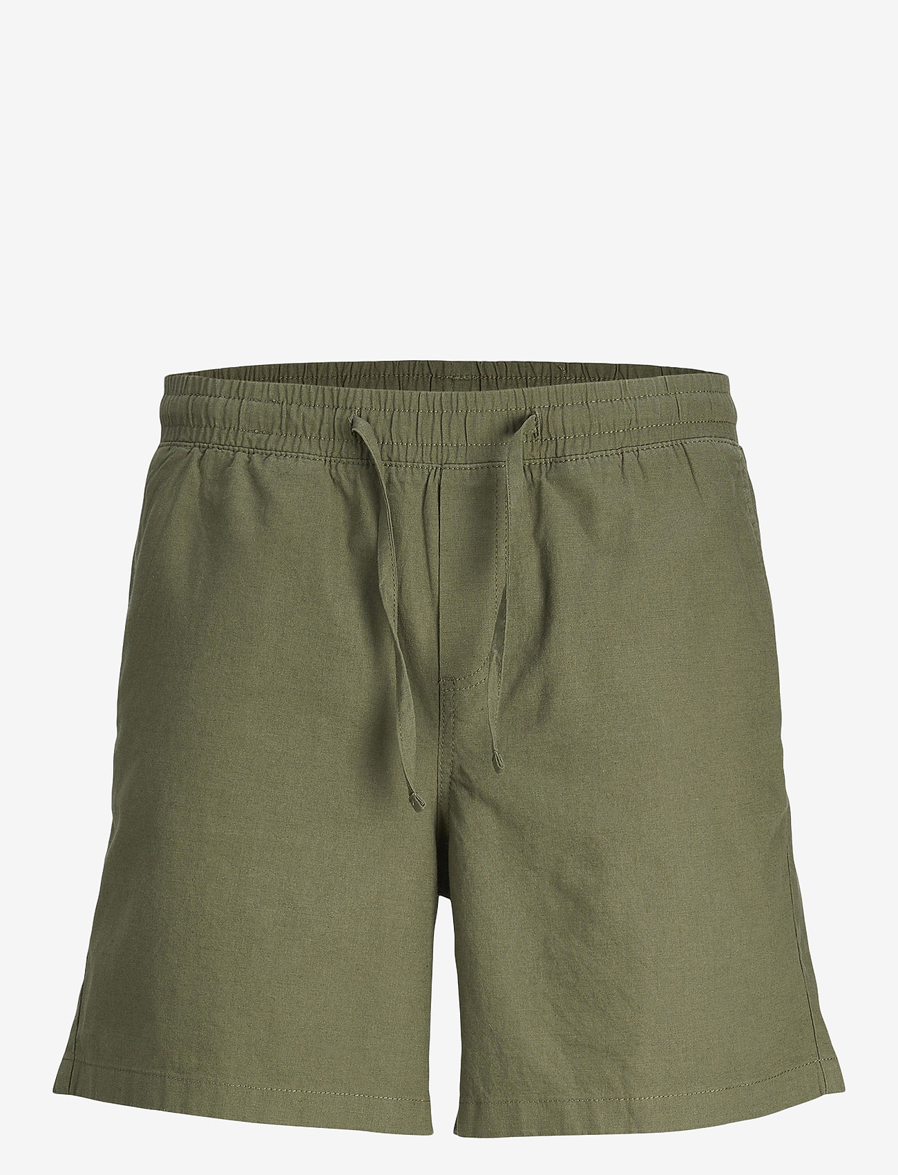 Jack & Jones - JPSTJAIDEN SUMMER LINEN BLEND SHORT SN - hørshorts - dusty olive - 1