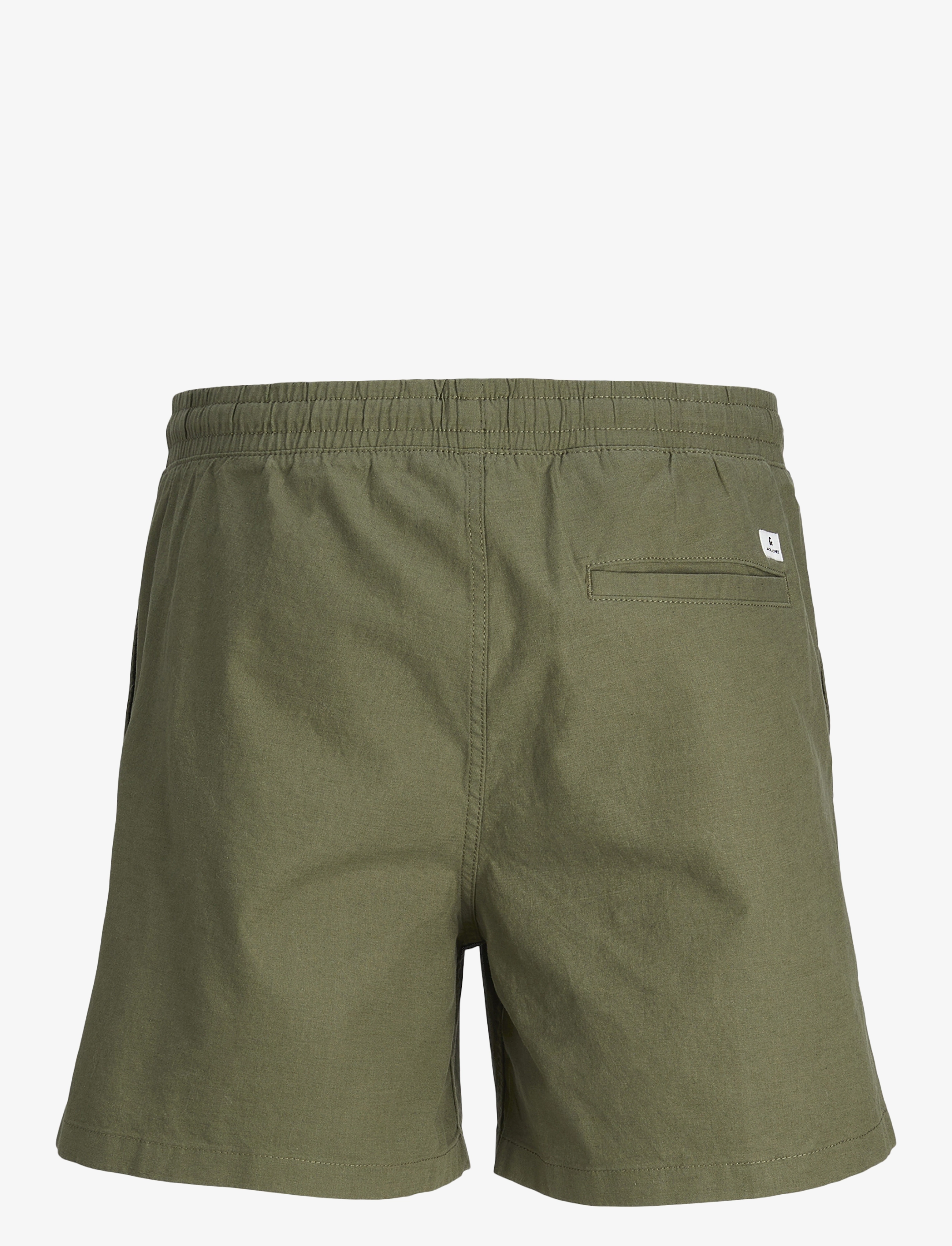 Jack & Jones - JPSTJAIDEN SUMMER LINEN BLEND SHORT SN - dusty olive - 2