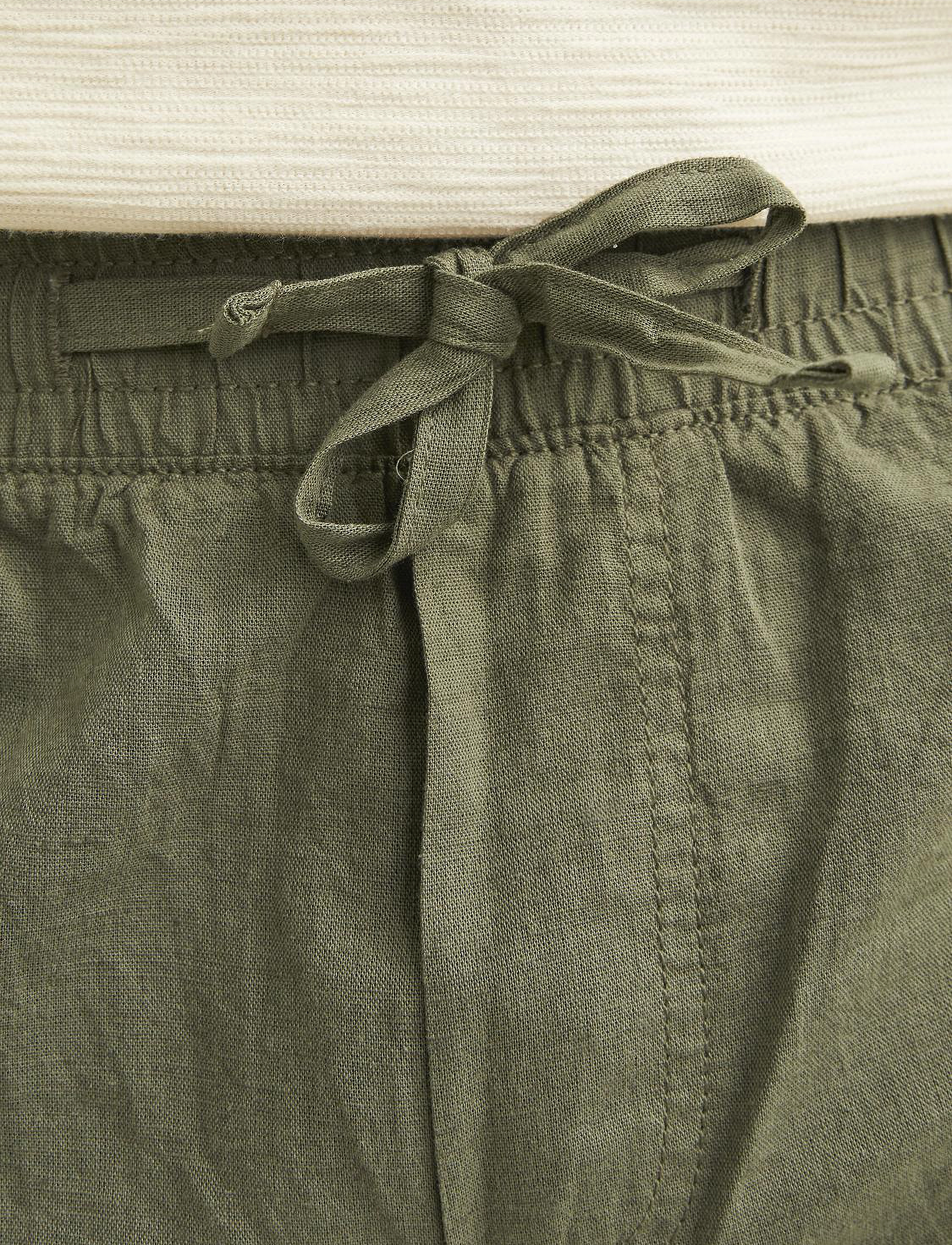 Jack & Jones - JPSTJAIDEN SUMMER LINEN BLEND SHORT SN - dusty olive - 5