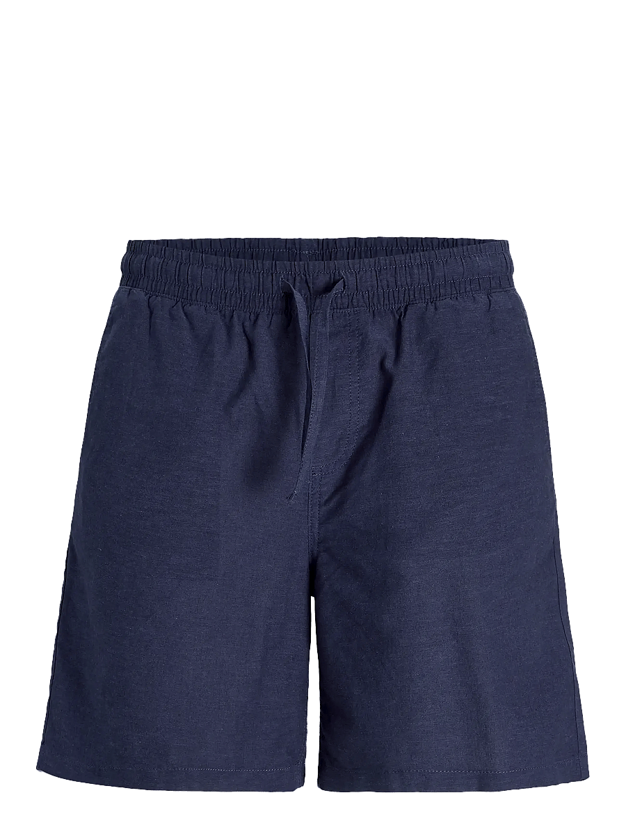 Jack & Jones - JPSTJAIDEN SUMMER LINEN BLEND SHORT SN - linased lühikesed püksid - night sky - 1