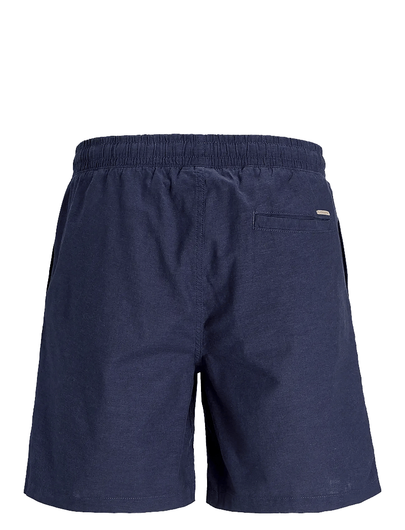 Jack & Jones - JPSTJAIDEN JJSUMMER JOGGER SHORT SN - leinen-shorts - night sky - 2
