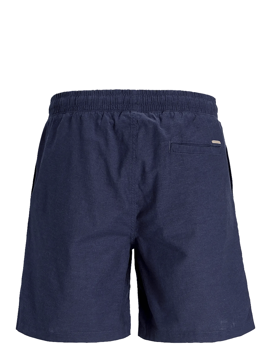 Jack & Jones - JPSTJAIDEN SUMMER LINEN BLEND SHORT SN - linased lühikesed püksid - night sky - 2