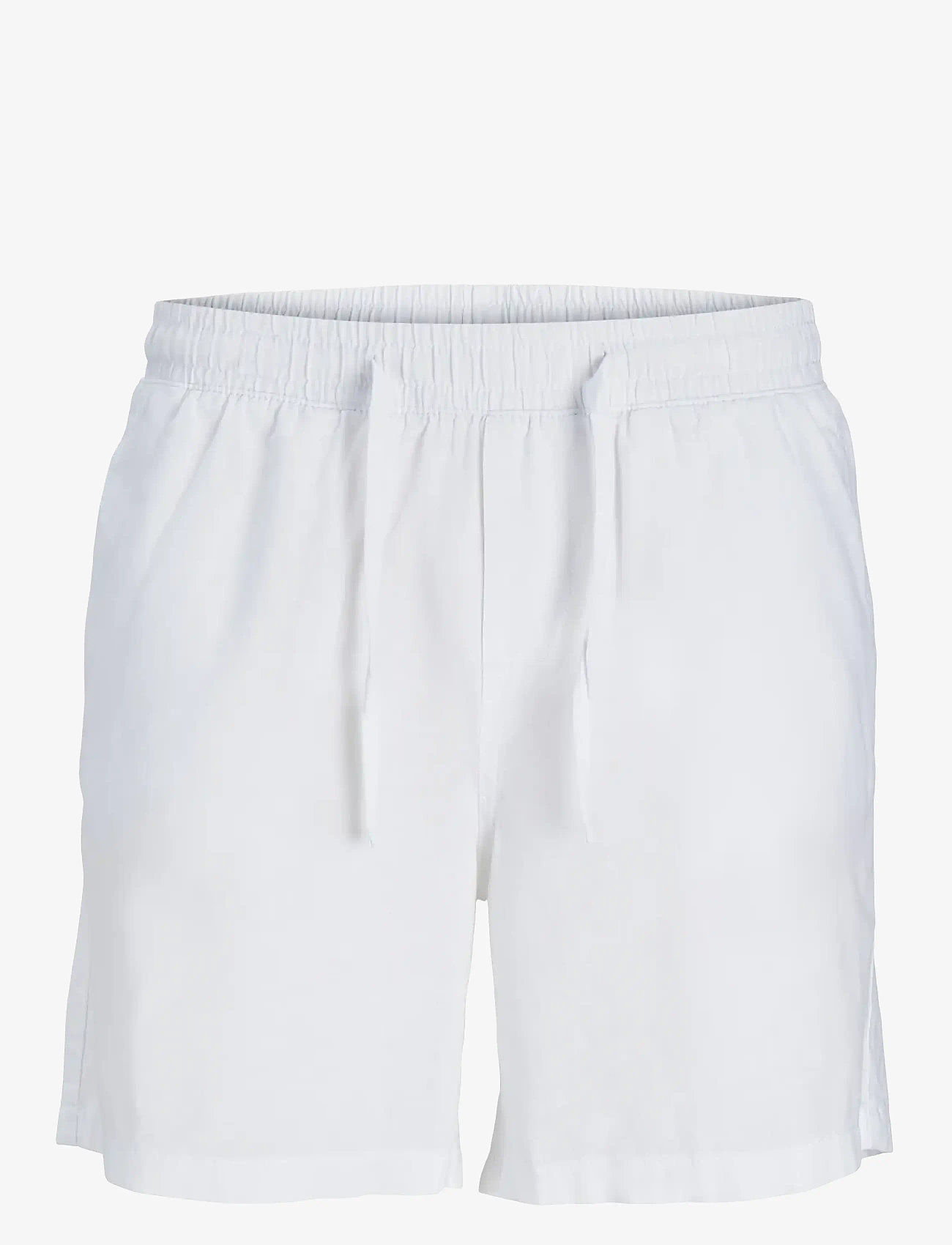 Jack & Jones - JPSTJAIDEN SUMMER LINEN BLEND SHORT SN - linneshorts - white - 1