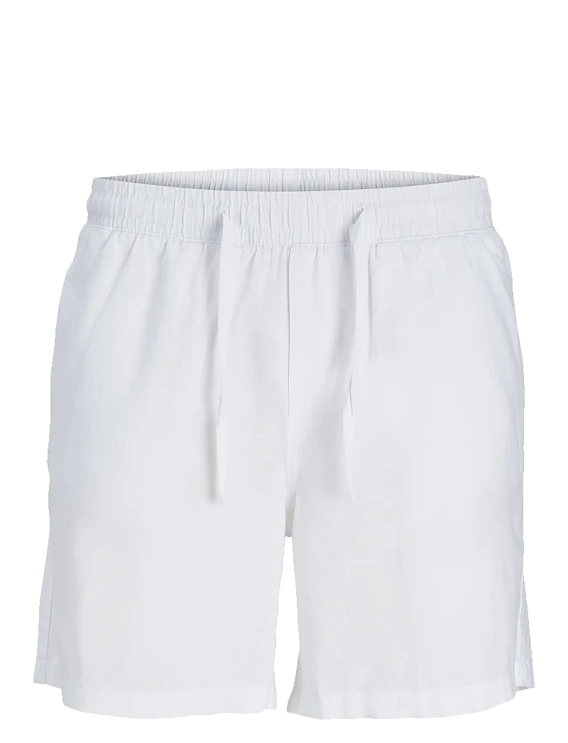 Jack & Jones - JPSTJAIDEN SUMMER LINEN BLEND SHORT SN - linneshorts - white - 1