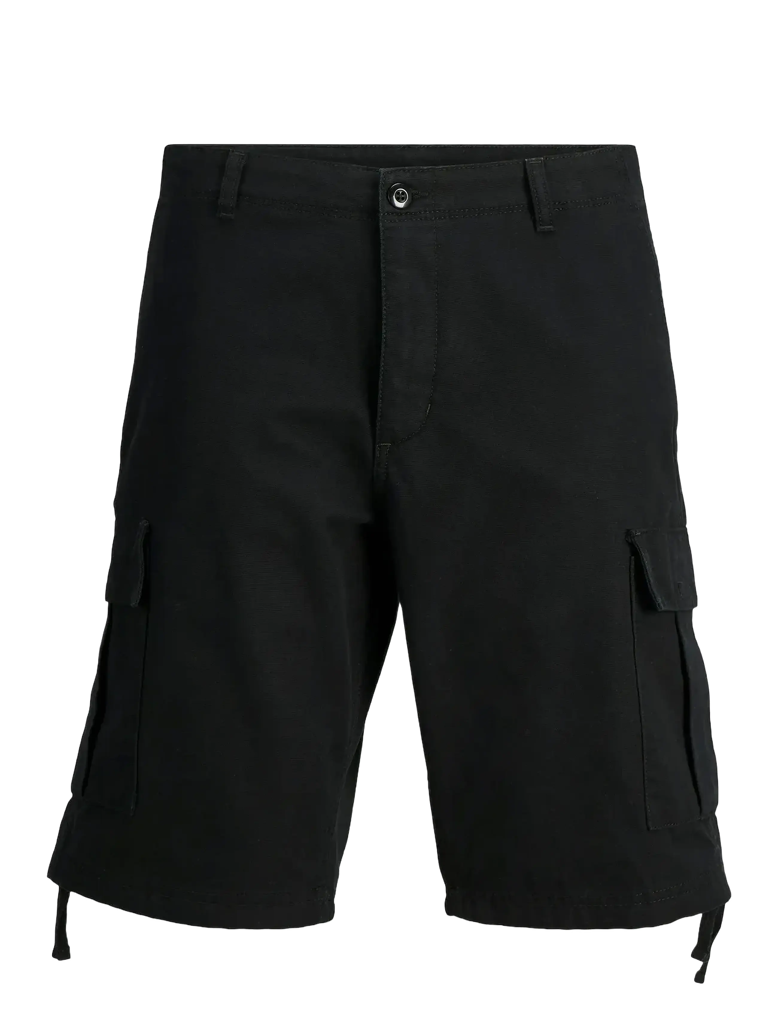 Jack & Jones JPSTCOLE BARKLEY CARGO SHORTS MID SN - Deals - BLACK / black