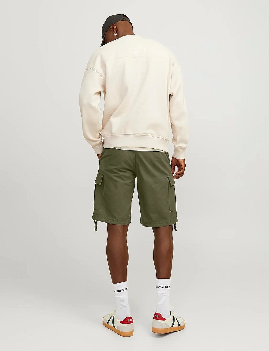 Jack & Jones - JPSTCOLE BARKLEY CARGO SHORTS MID SN - lühikesed kargopüksid - olive night - 3