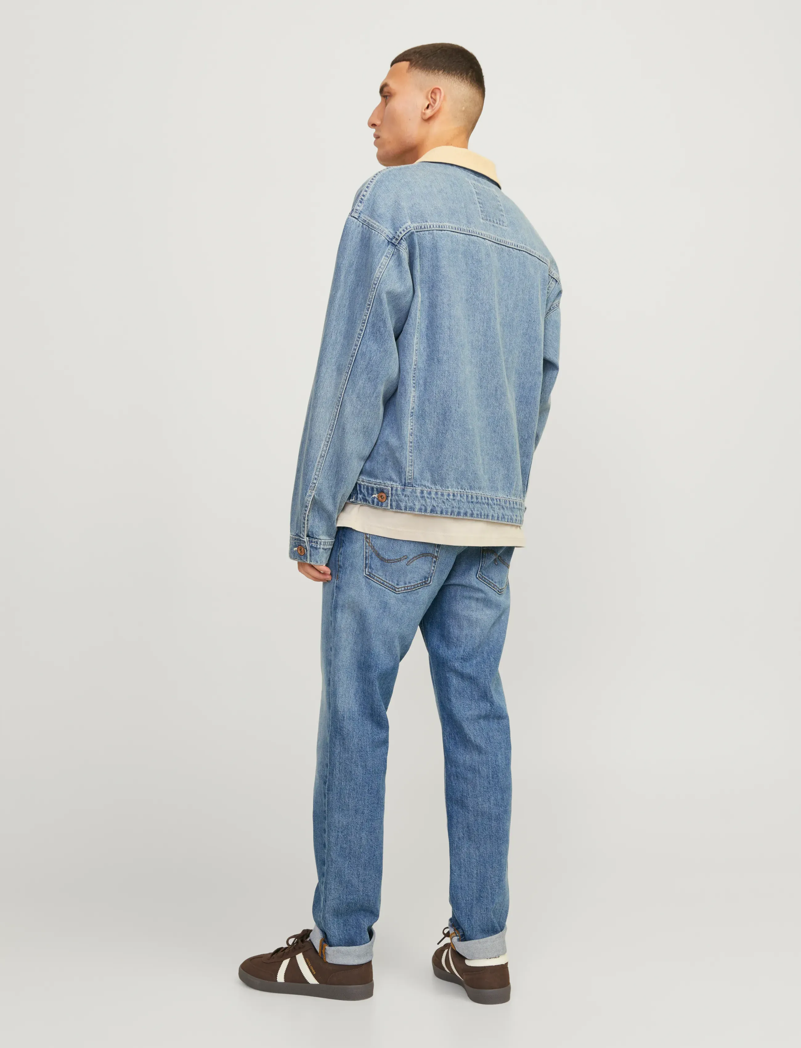Jack & Jones - JJICLARK JJORIGINAL AM 416 NOOS - regular jeans - blue denim - 3
