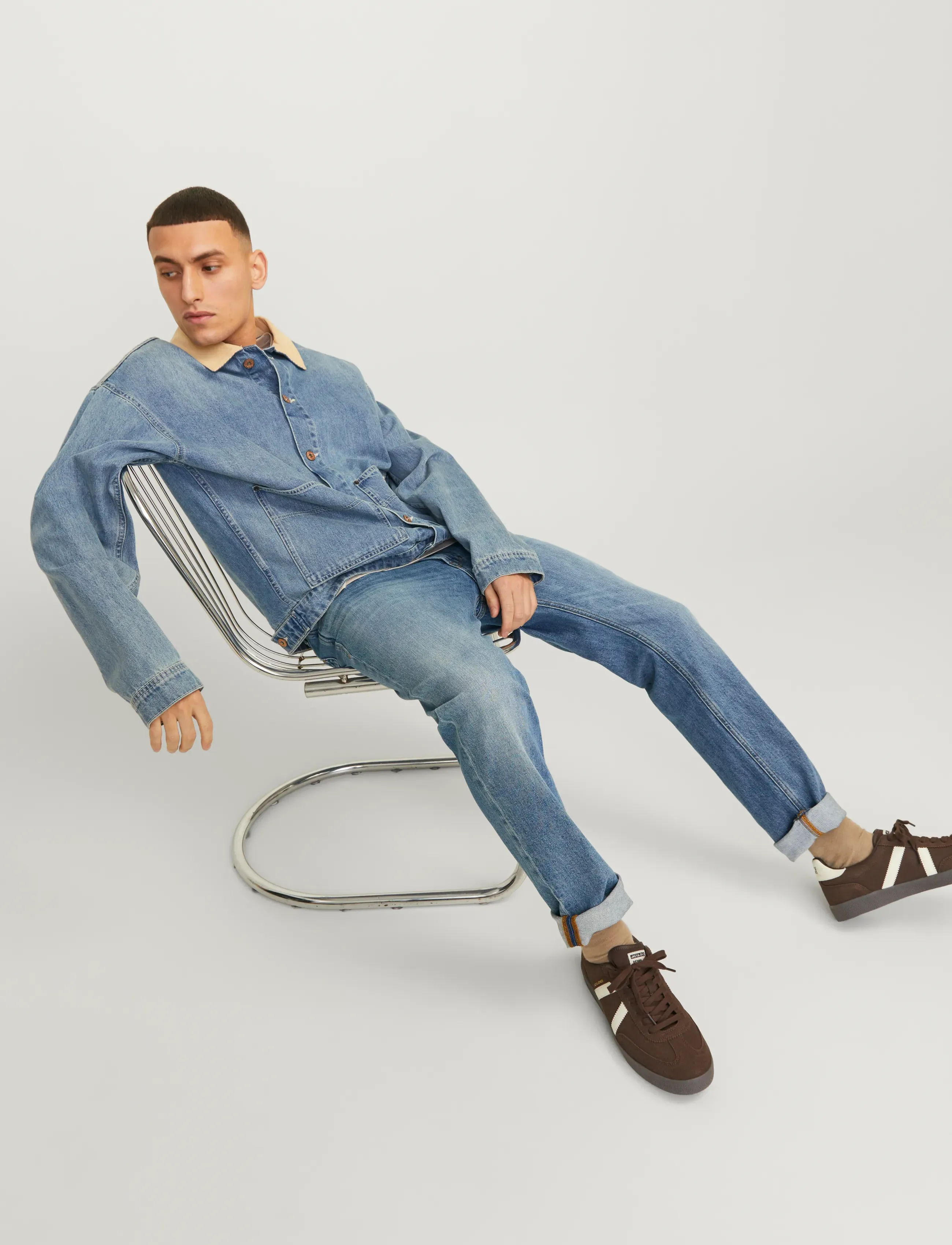 JACK & JONES Jjiclark Jjoriginal Am 416 Noos straight leg jeans herr – bild 5