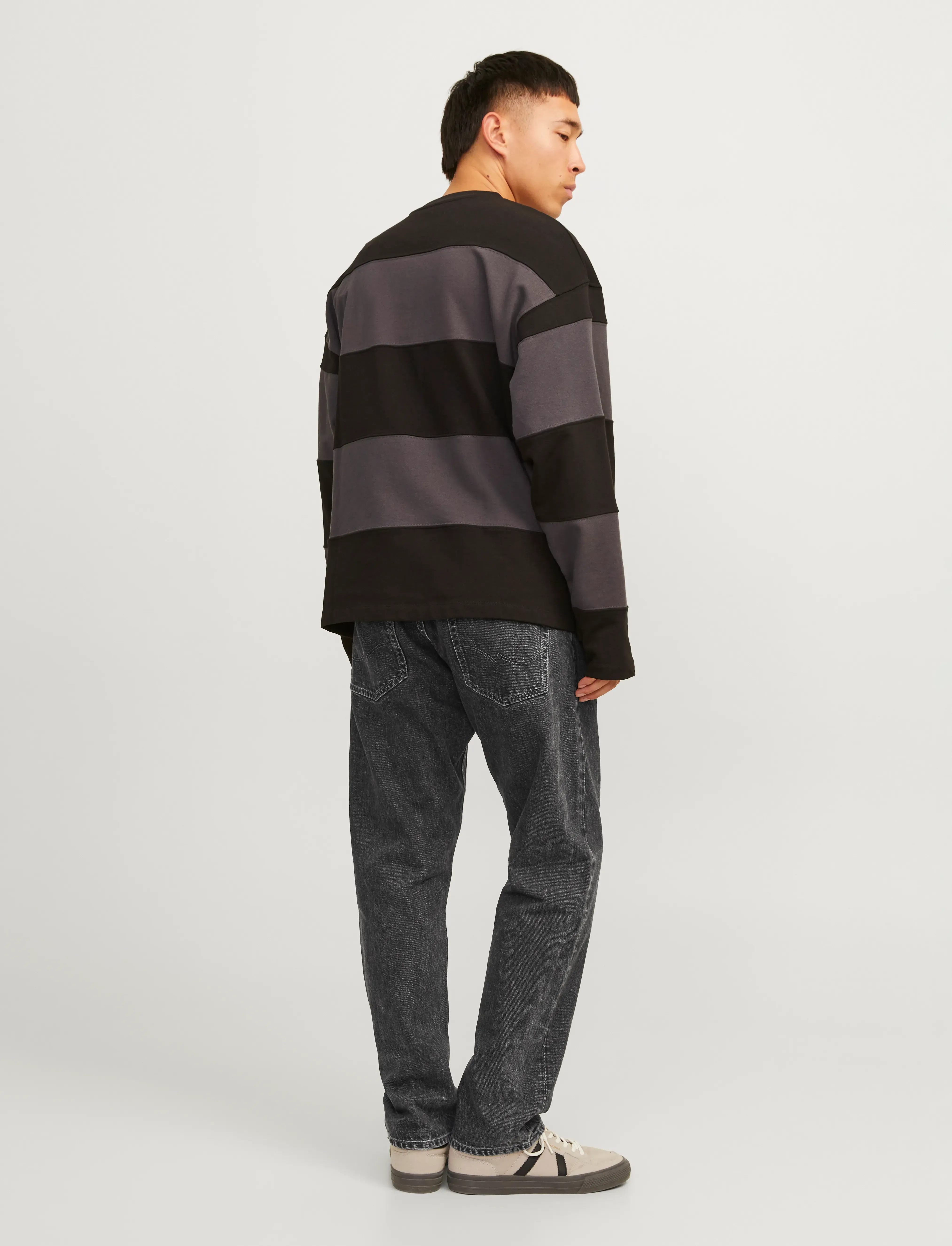 Jack & Jones - JJIALEX JJORIGINAL SBD 499 NOOS - loose jeans - black denim - 3
